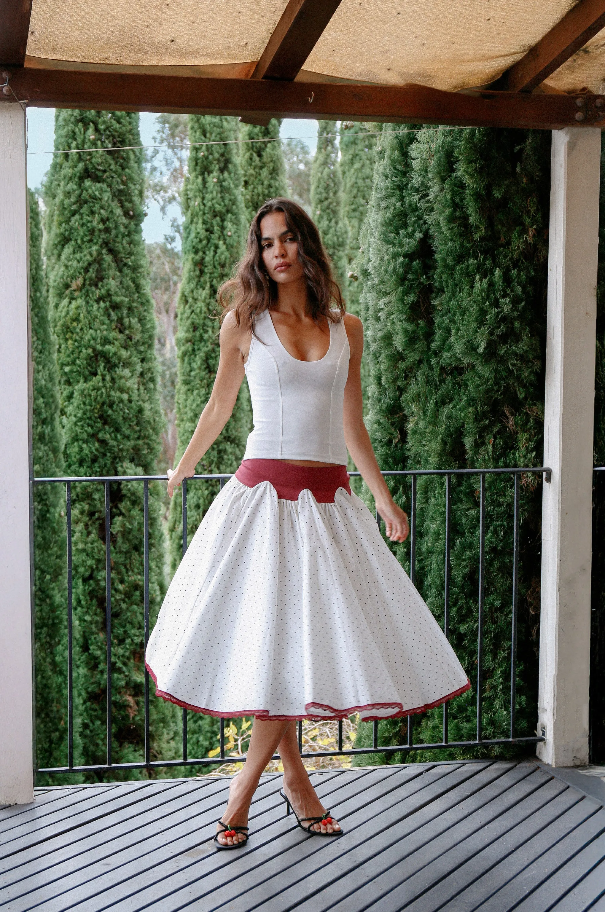 FLORENTIN MIDI SKIRT sold by Mode Mischief product image thumbnail 2