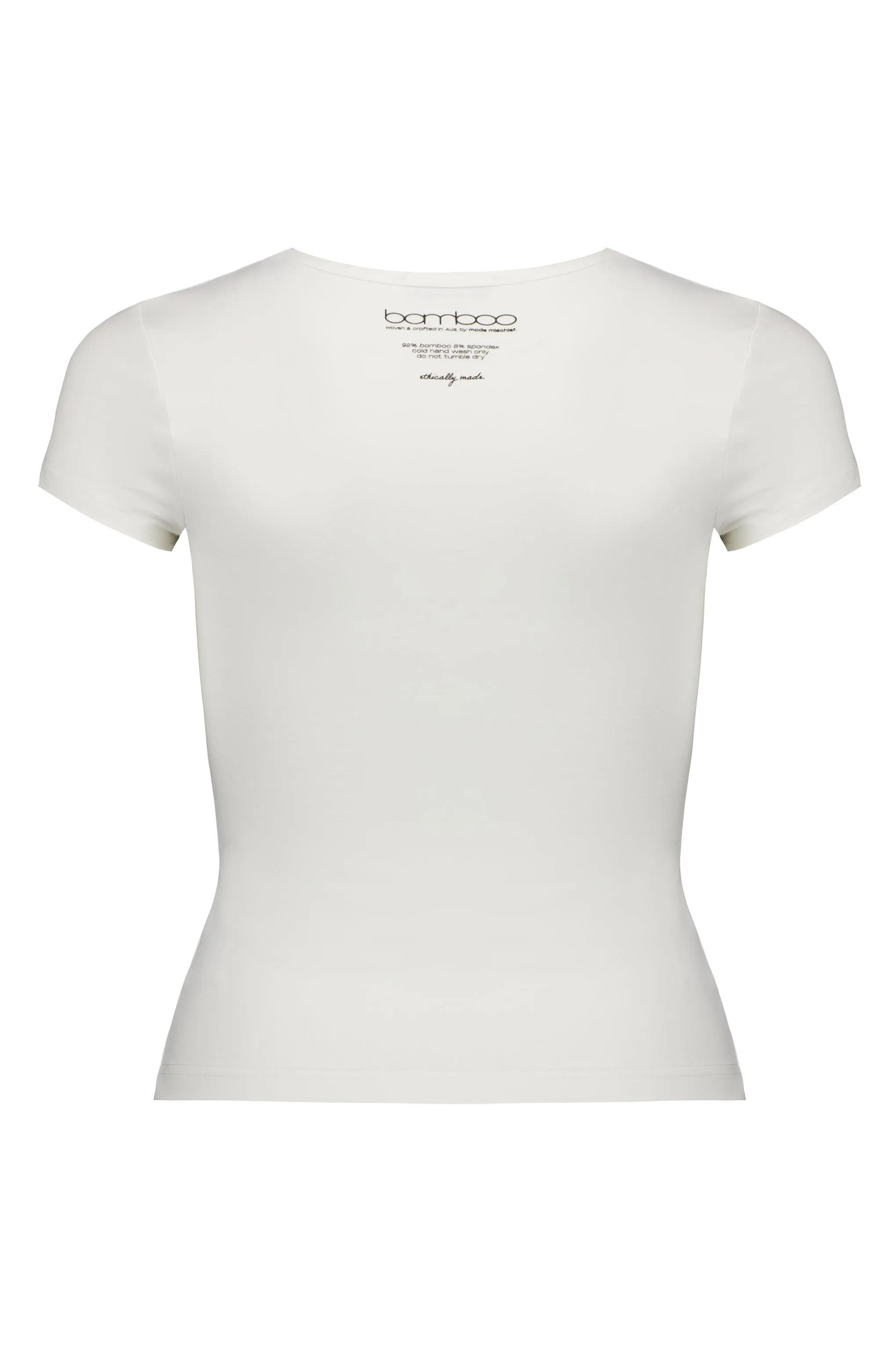 BAMBOO TEE sold by Mode Mischief product image thumbnail 5