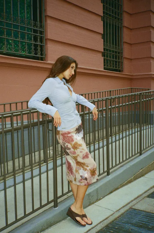 LUMA SEQUIN SKIRT sold by Mode Mischief