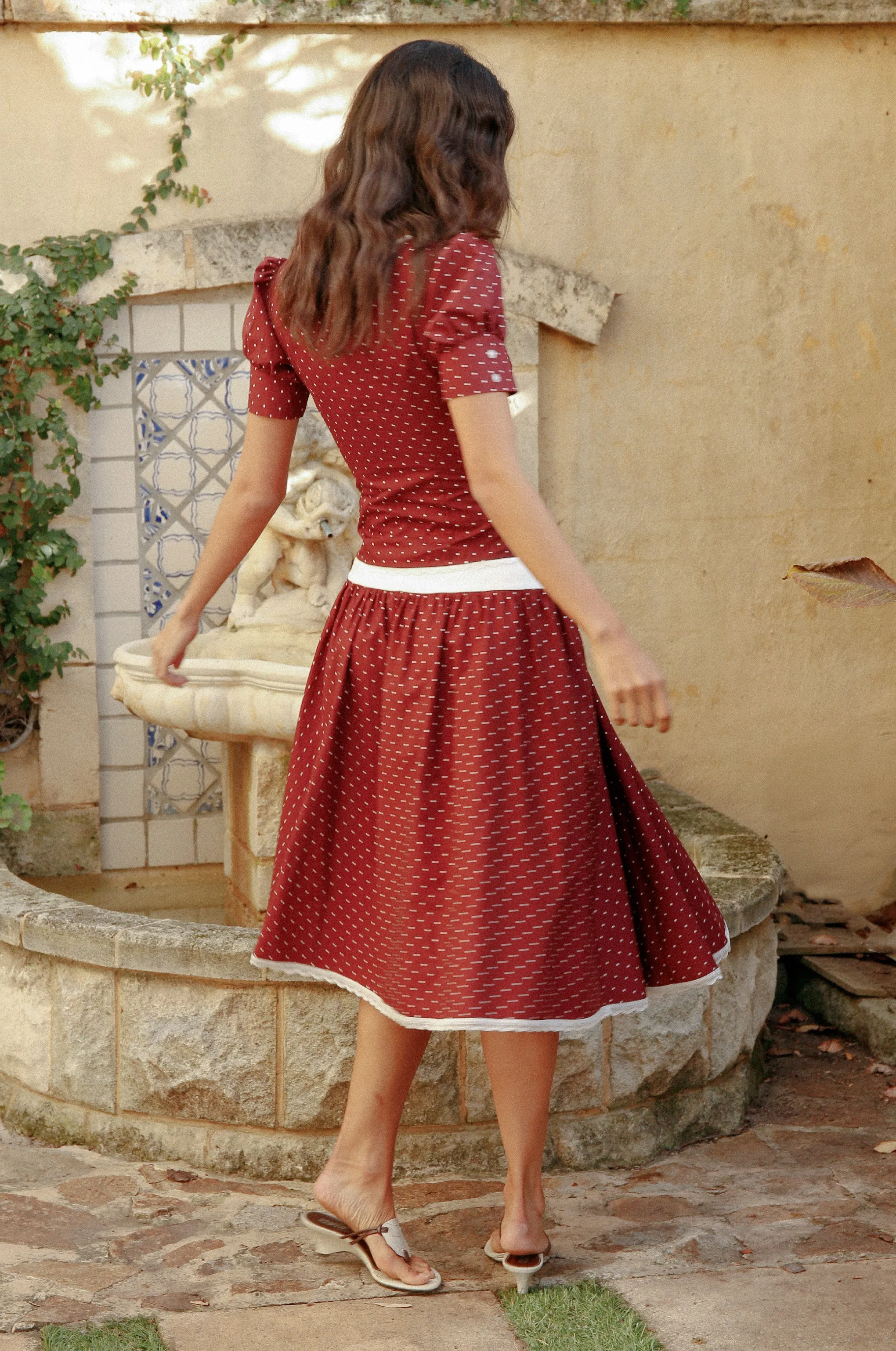 FLORENTIN MIDI SKIRT sold by Mode Mischief product image thumbnail 4