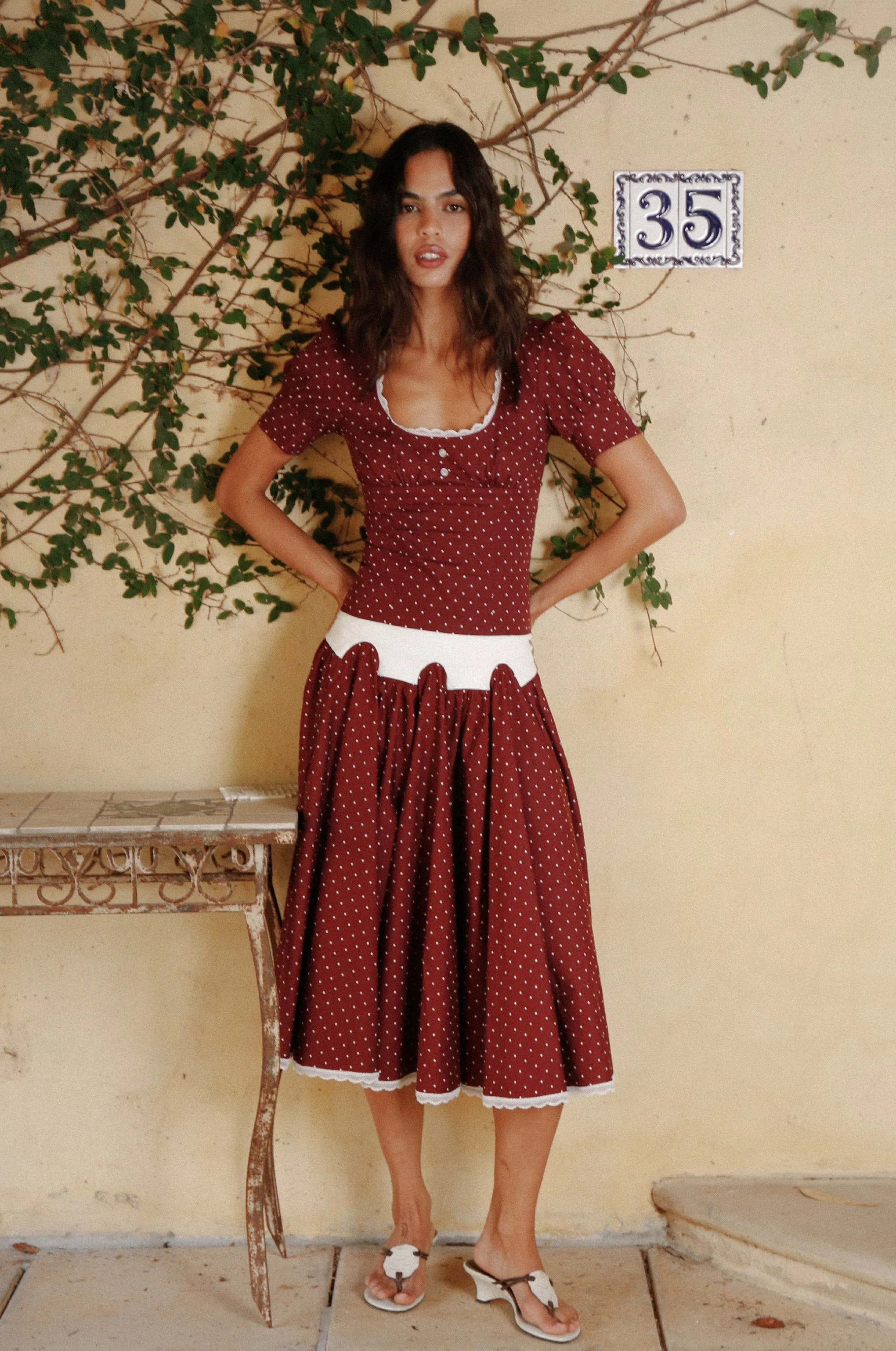 FLORENTIN MIDI SKIRT sold by Mode Mischief product image thumbnail 5
