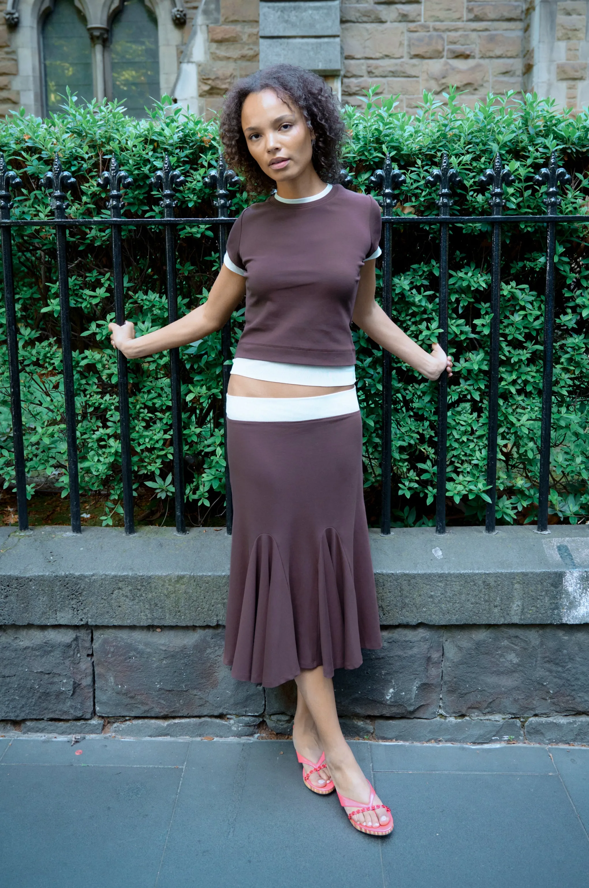 BELLA MIDI SKIRT sold by Mode Mischief product image thumbnail 2