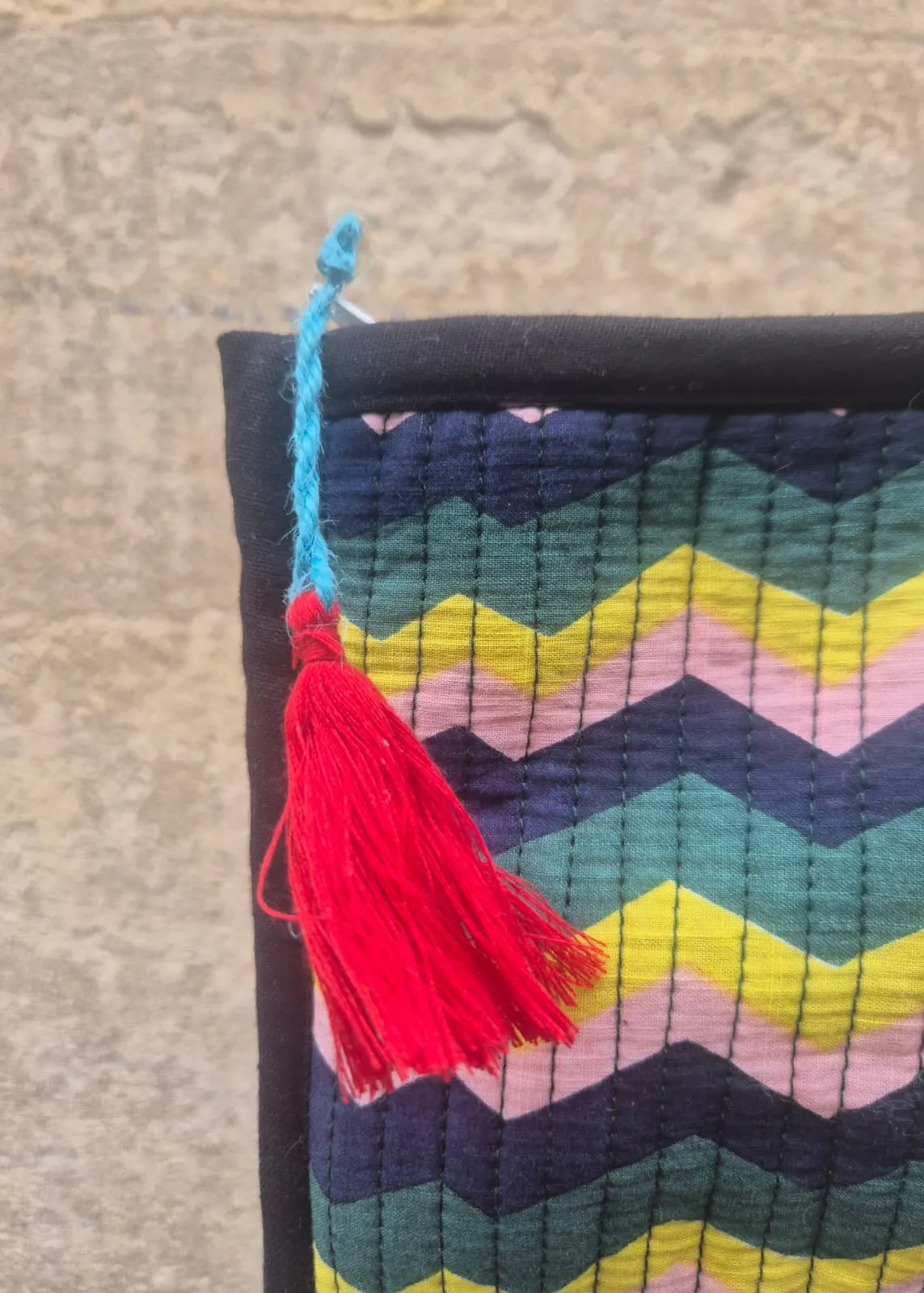 Quilted Pouch 'Distant Dream' sold by Humphries & Begg product image thumbnail 3