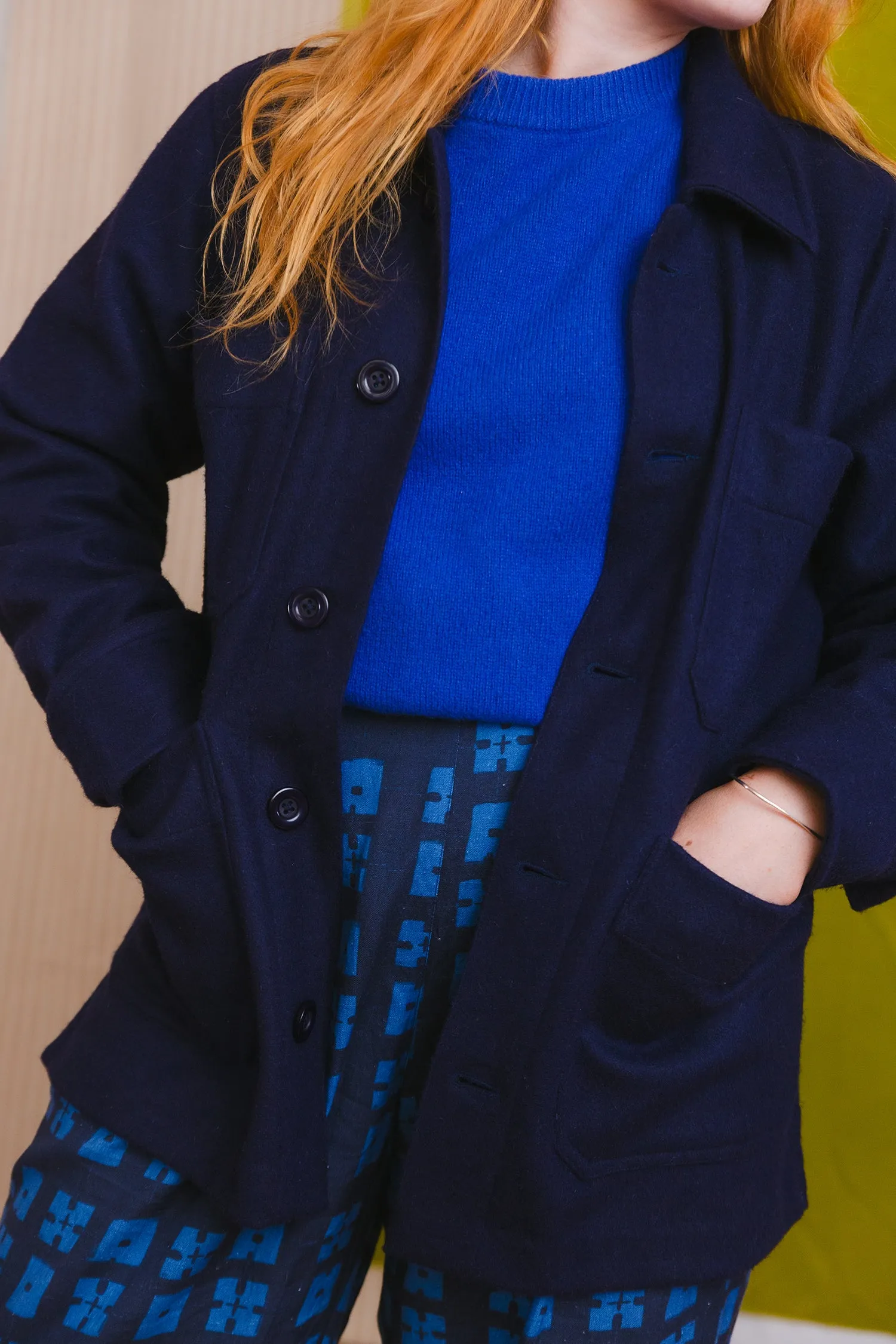 Embroidered Felt Jacket with Firework Design sold by Humphries & Begg product image thumbnail 5