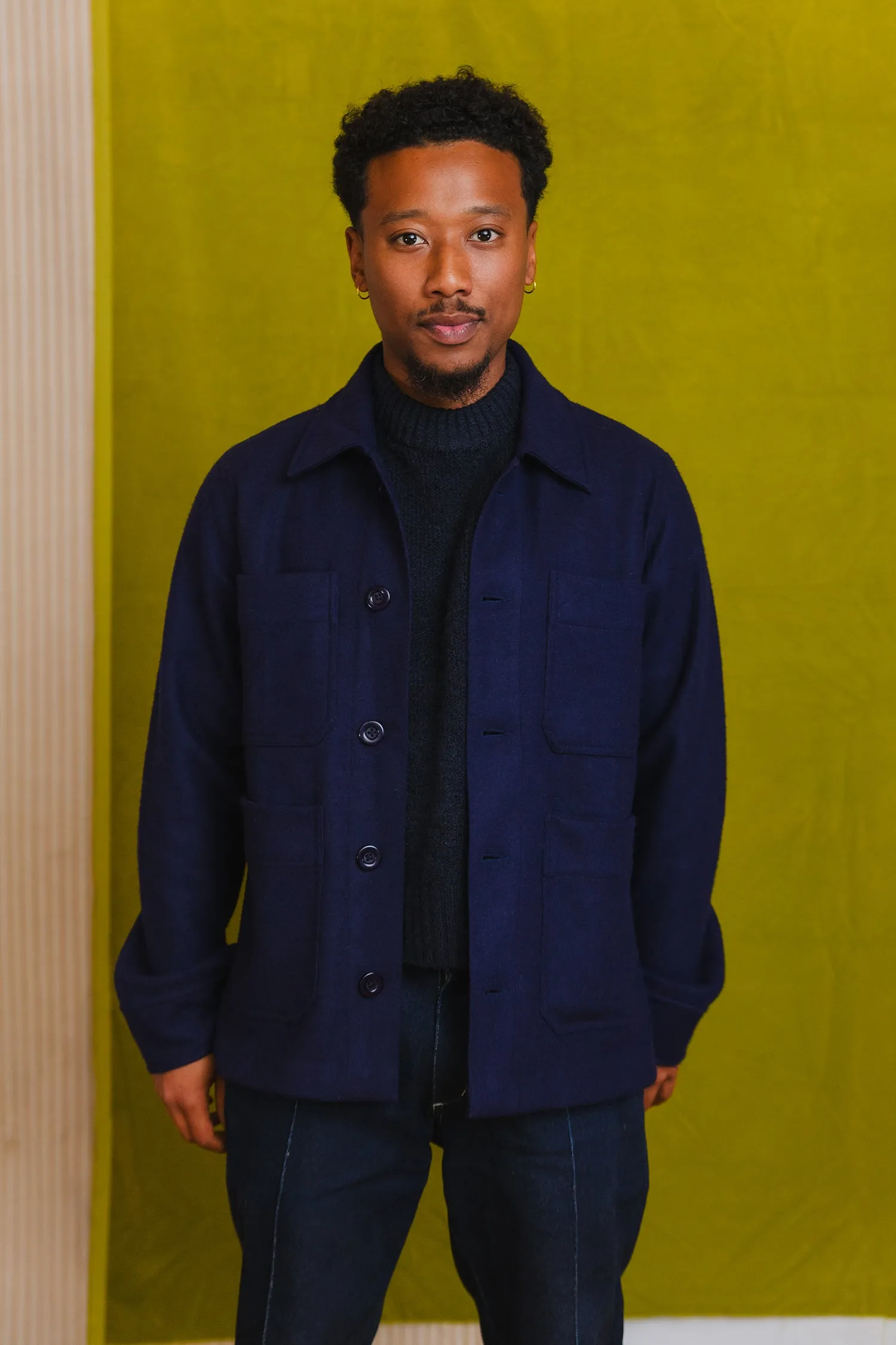 Embroidered Felt Jacket with Firework Design sold by Humphries & Begg product image thumbnail 2