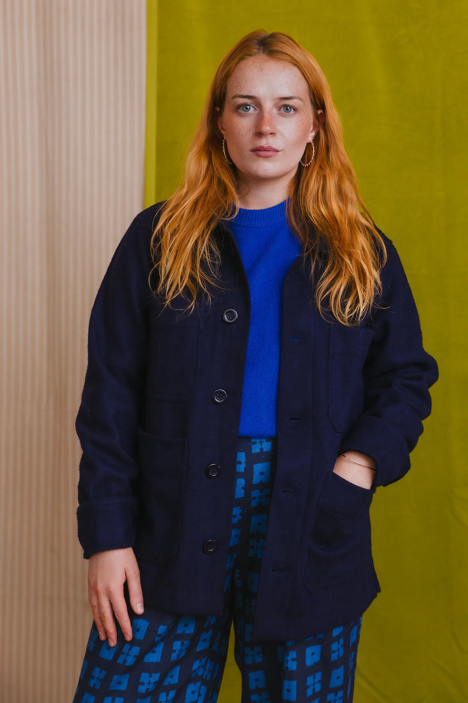 Embroidered Felt Jacket with Firework Design sold by Humphries & Begg product image thumbnail 4