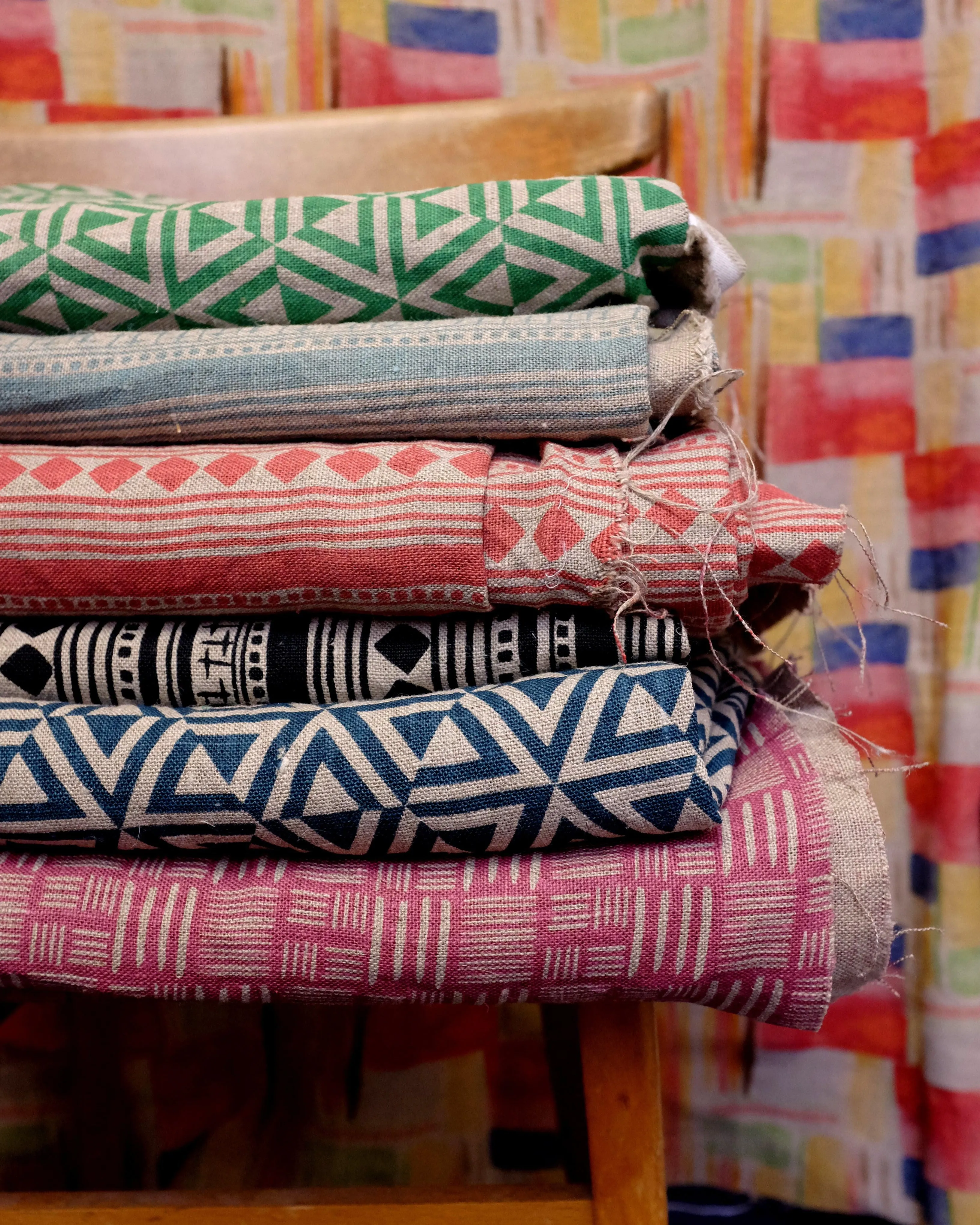 Fabric - Linen - Patchwork Picnic £42 p/m sold by Humphries & Begg product image thumbnail 5