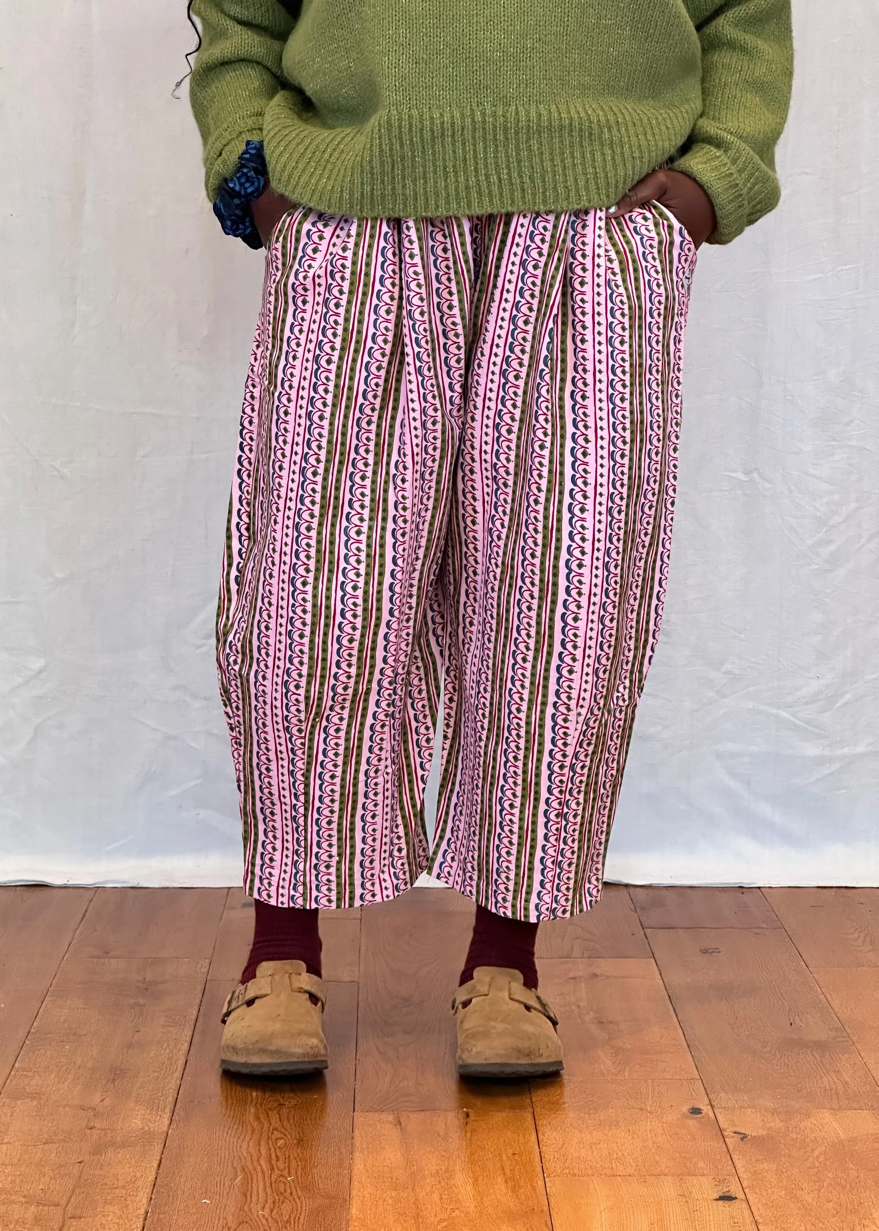 Anko Trousers in 'Shangri La' sold by Humphries & Begg product image thumbnail 2