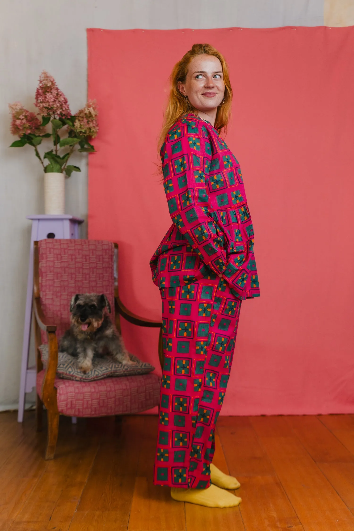 Betty Bottoms in 'Splash of Orange' sold by Humphries & Begg product image thumbnail 5