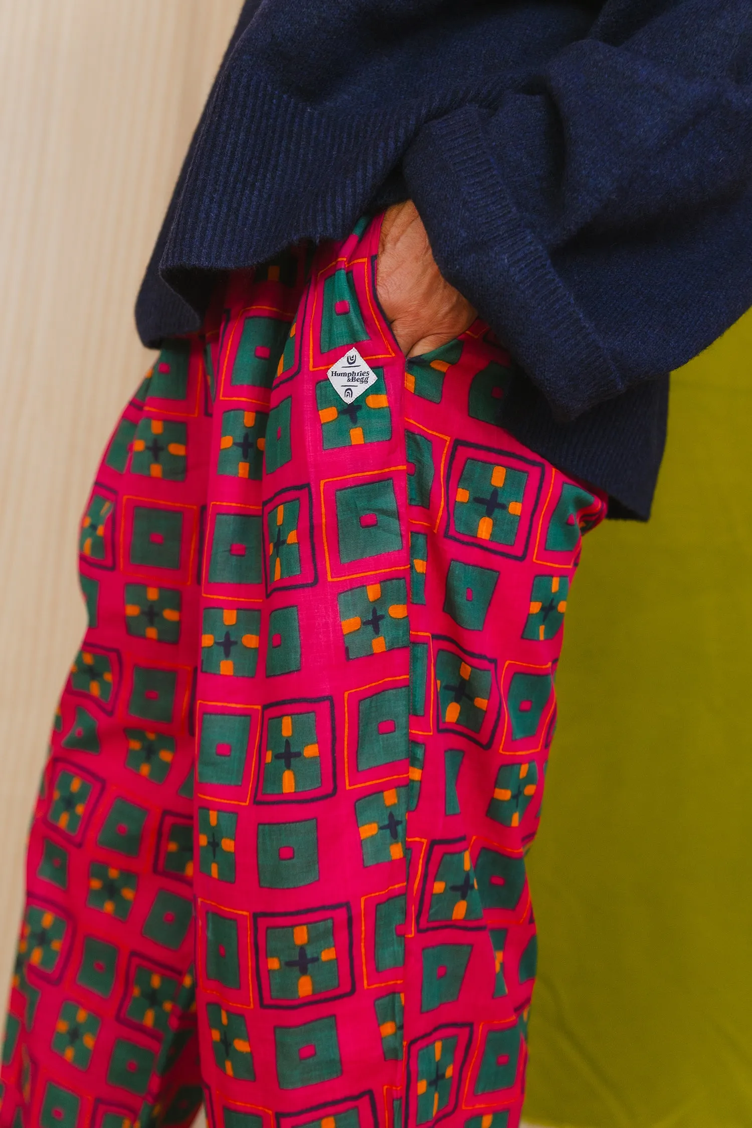 Betty Bottoms in 'Splash of Orange' sold by Humphries & Begg product image thumbnail 3