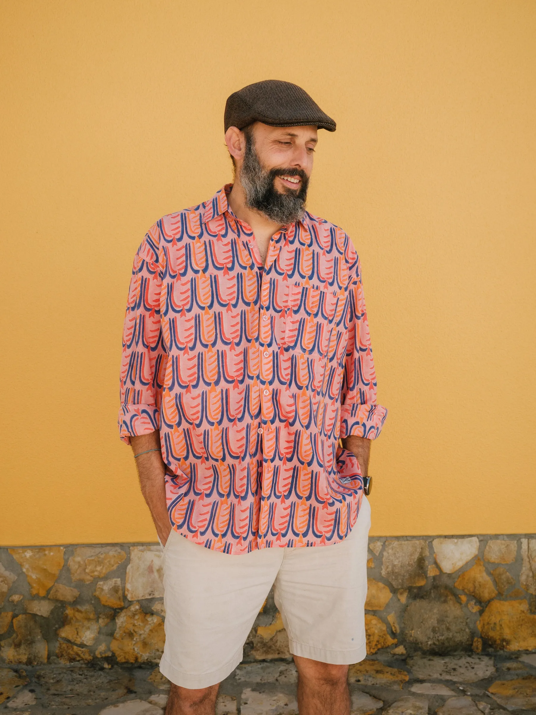 Kit Shirt in 'Peachy Beak' sold by Humphries & Begg product image thumbnail 4