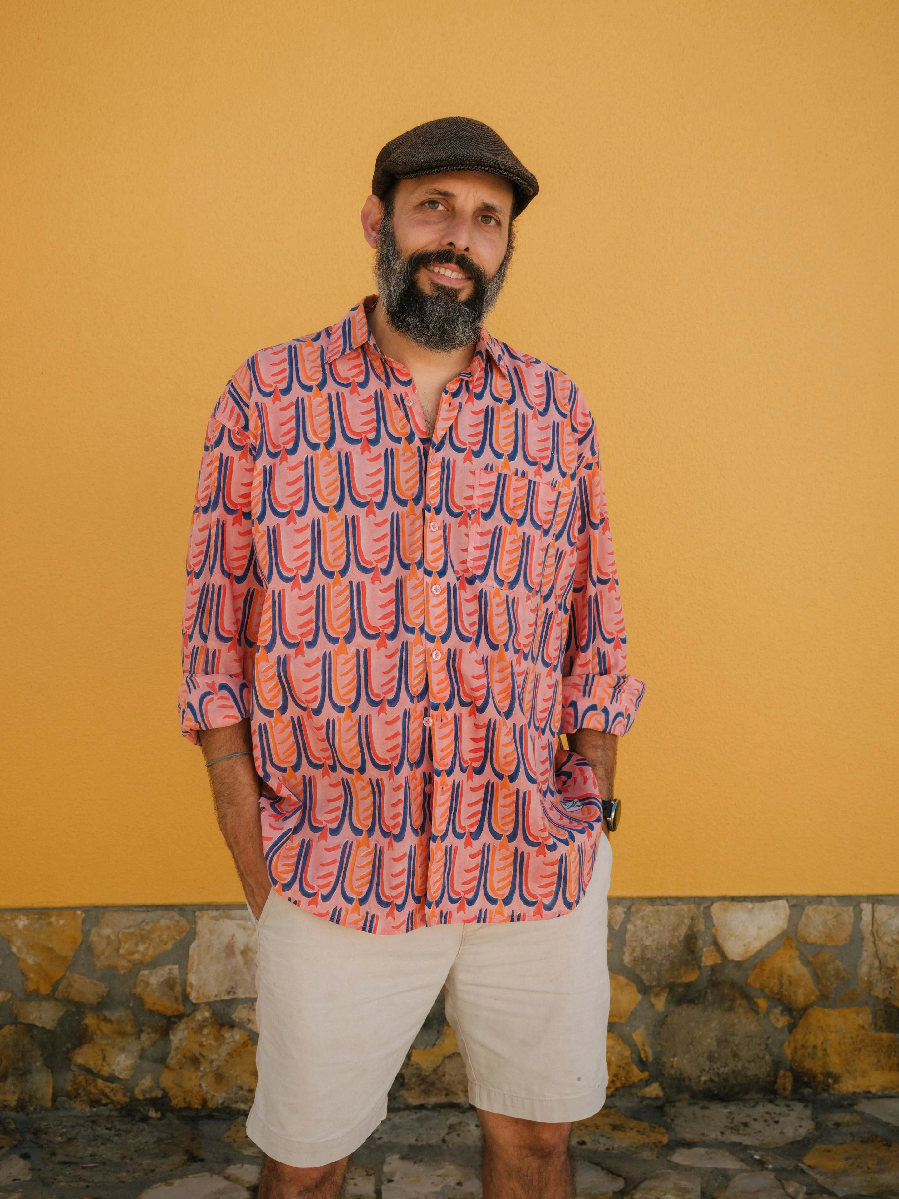 Kit Shirt in 'Peachy Beak' sold by Humphries & Begg product image thumbnail 2