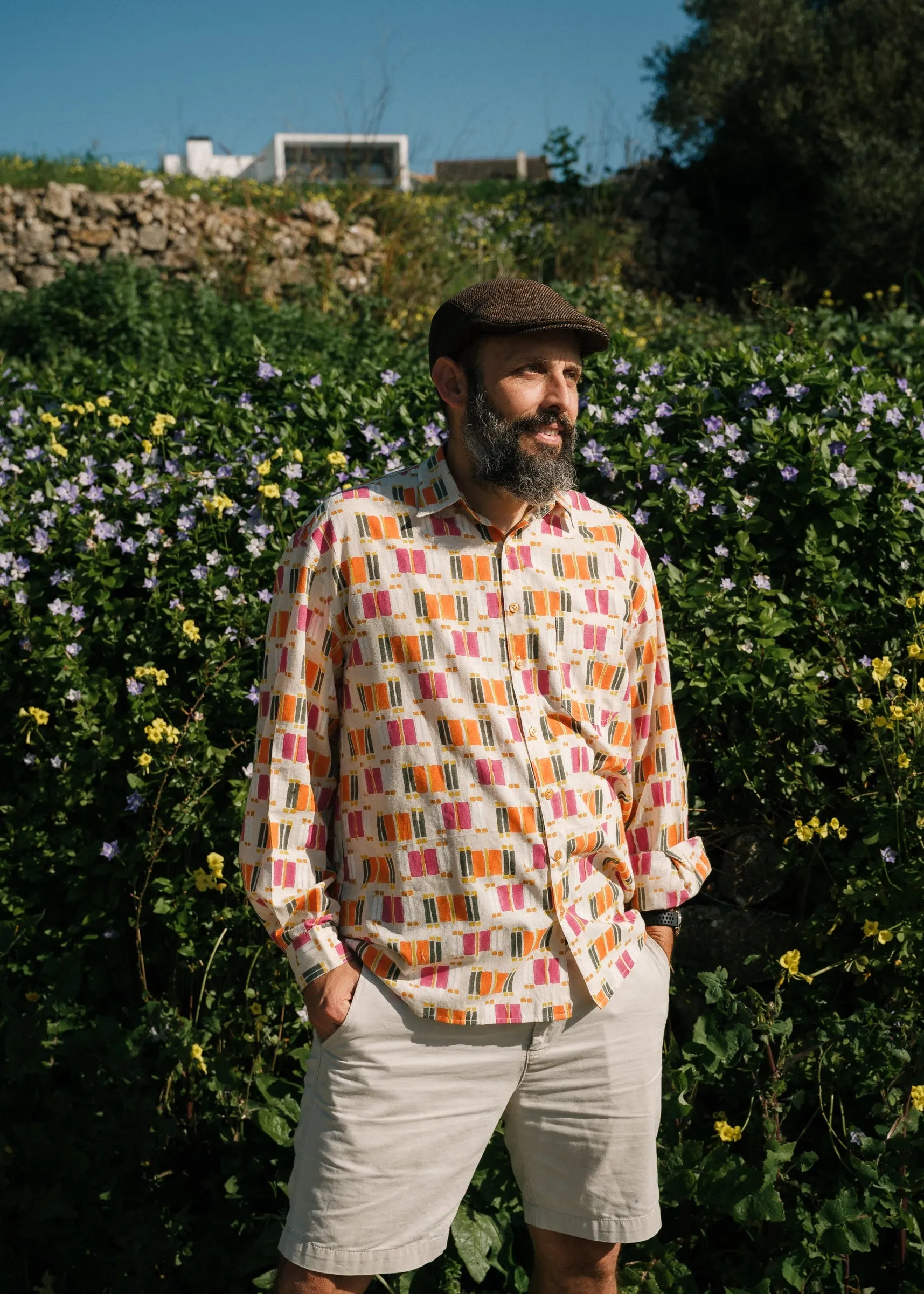 Kit Shirt in 'Pavlova' sold by Humphries & Begg product image thumbnail 3