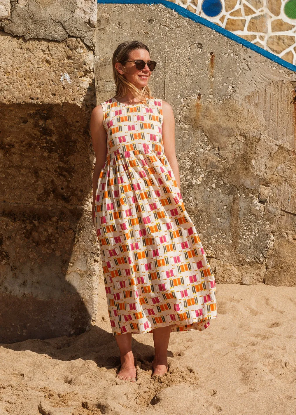 Winnie Dress in 'Pavlova' sold by Humphries & Begg product image thumbnail 5