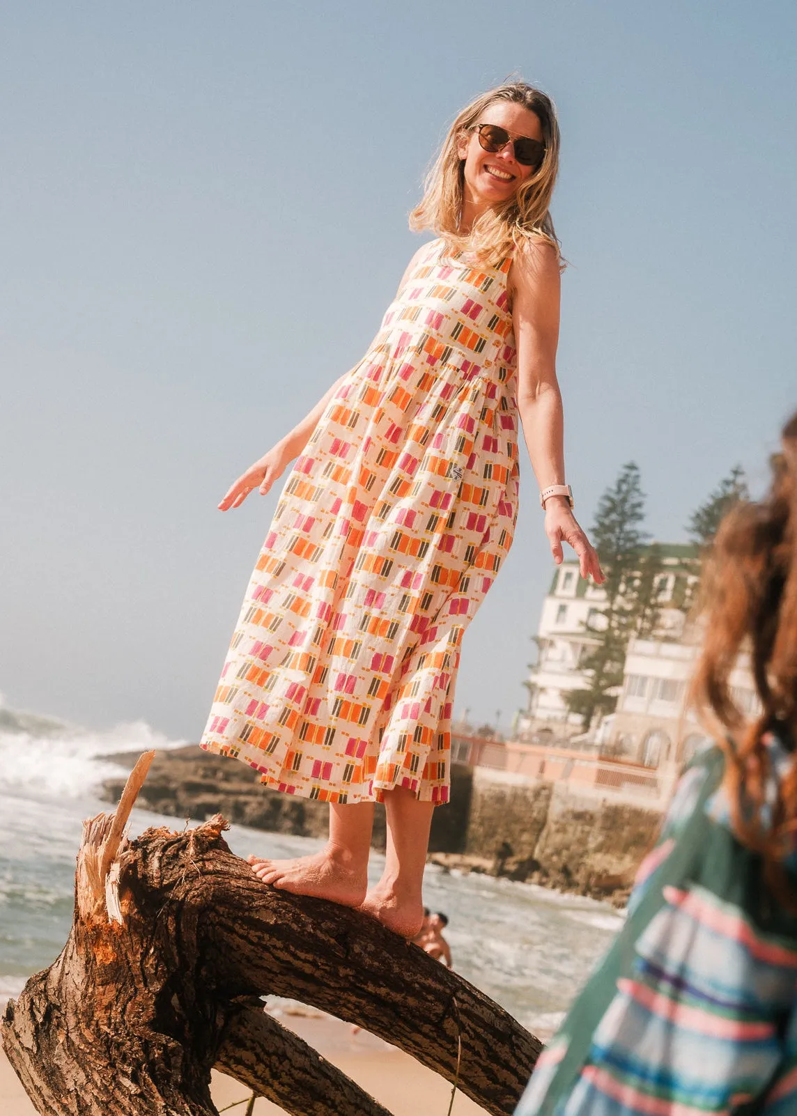 Winnie Dress in 'Pavlova' sold by Humphries & Begg product image thumbnail 2
