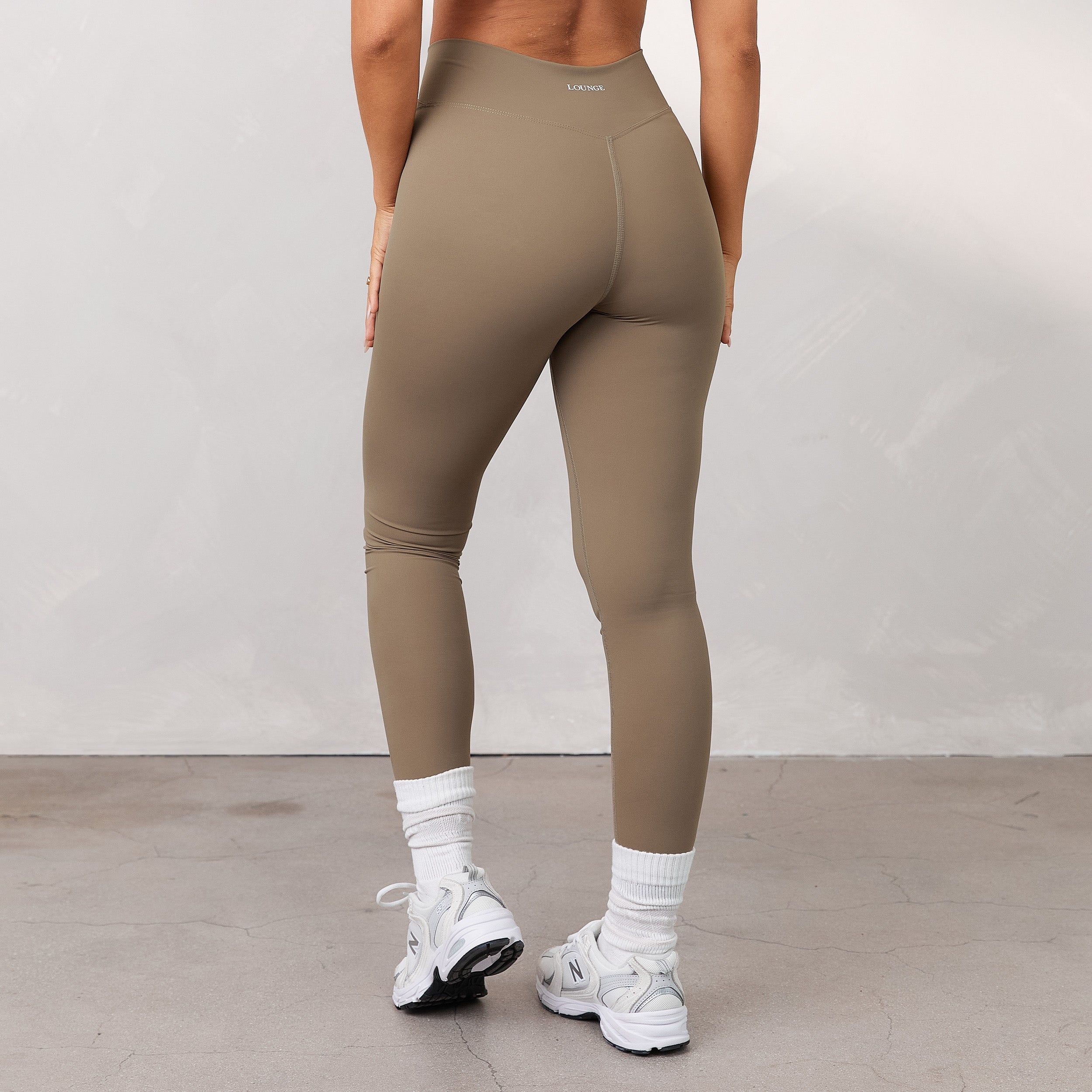 Silhouette Crossover Leggings - Dune sold by Lounge Underwear product image thumbnail 3