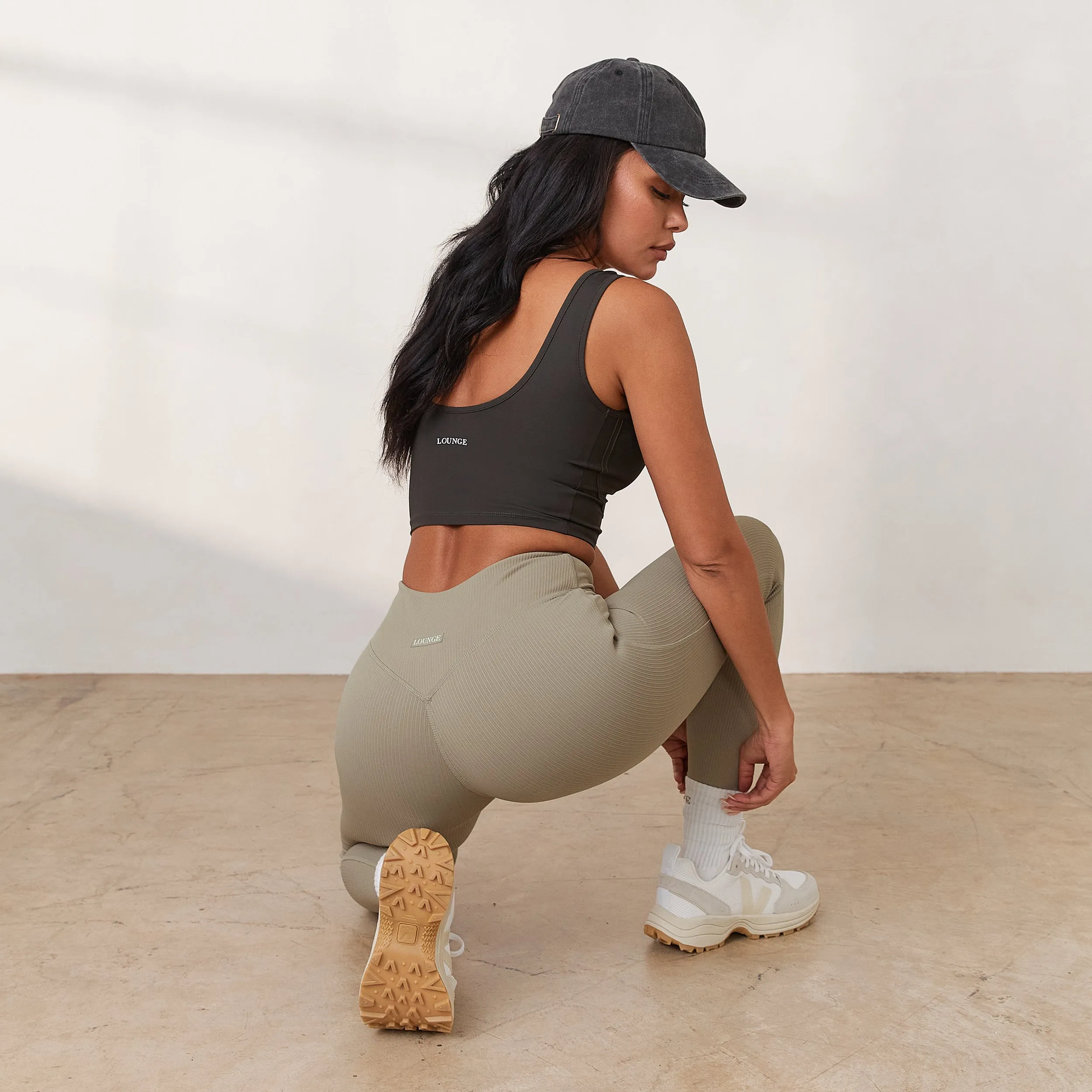 Cosy Ribbed Leggings - Dune sold by Lounge Underwear product image thumbnail 5