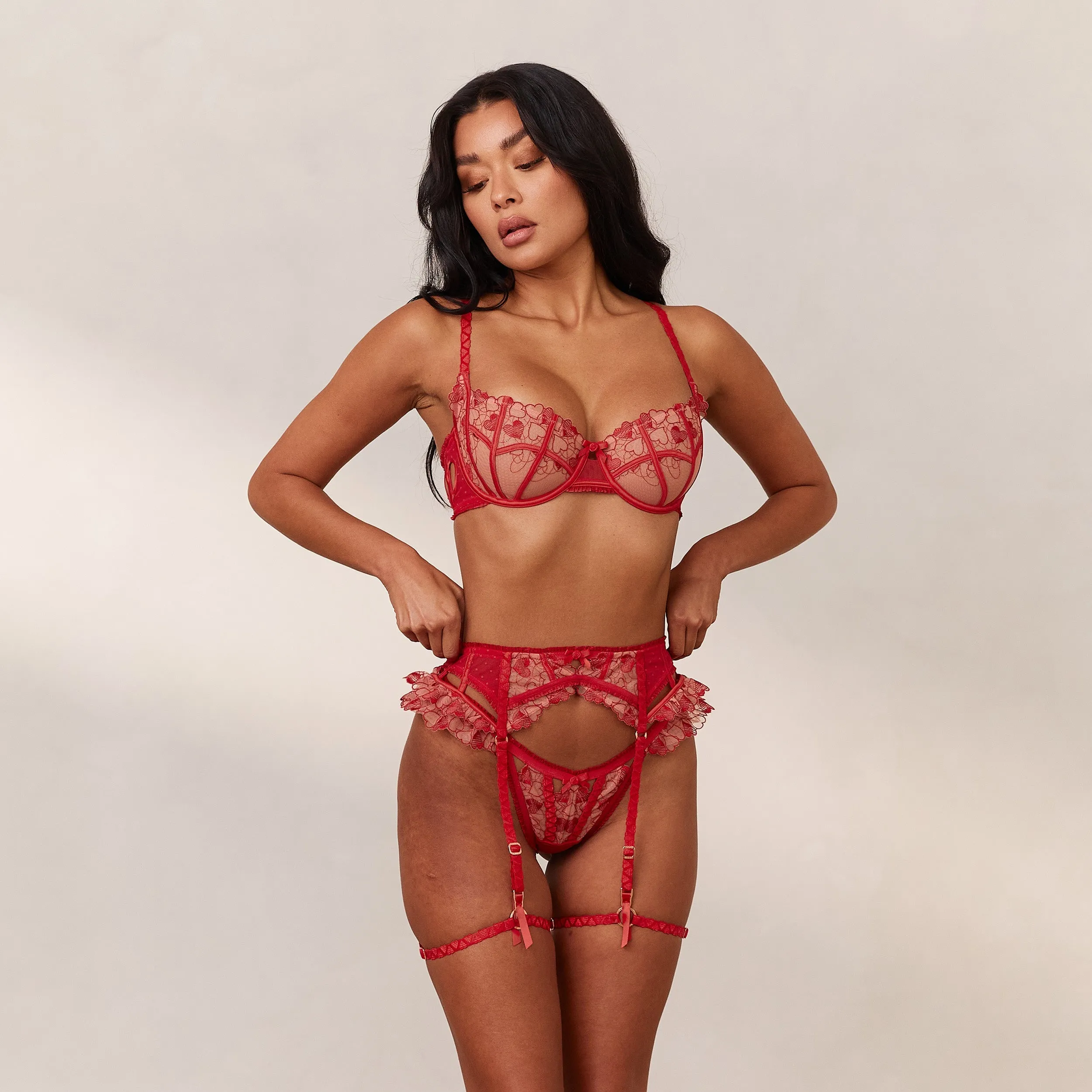 Isadora Intimates Bra (Set) - Maroon sold by Lounge Underwear