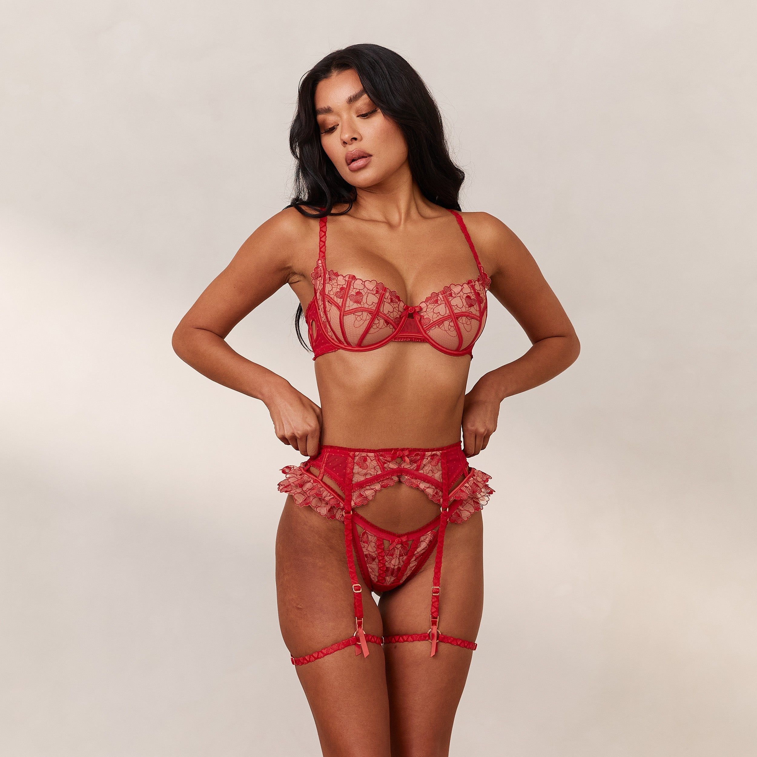 Isadora Intimates Bra (Set) - Maroon sold by Lounge Underwear