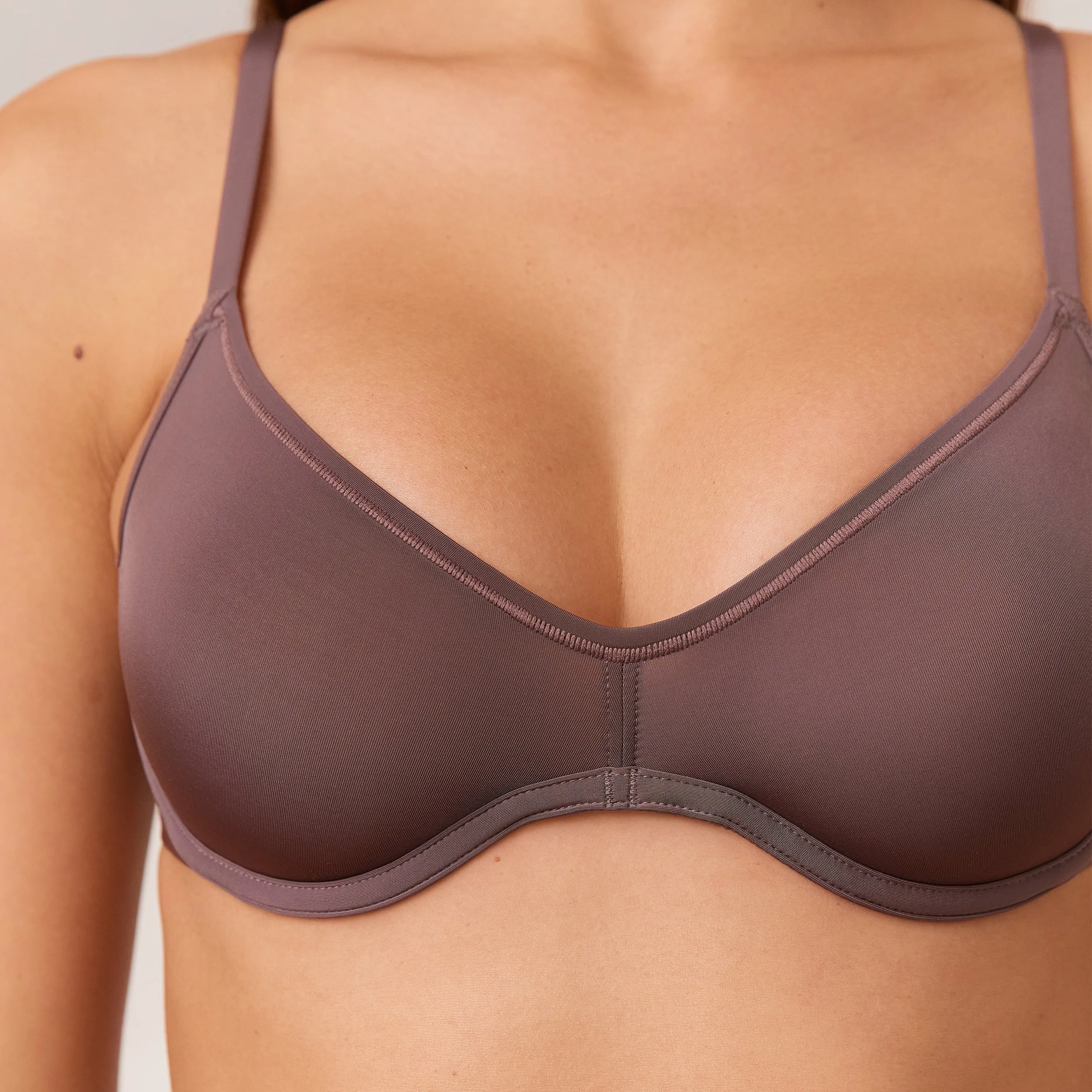 Barely There Plunge Bra - Damson sold by Lounge Underwear product image thumbnail 4