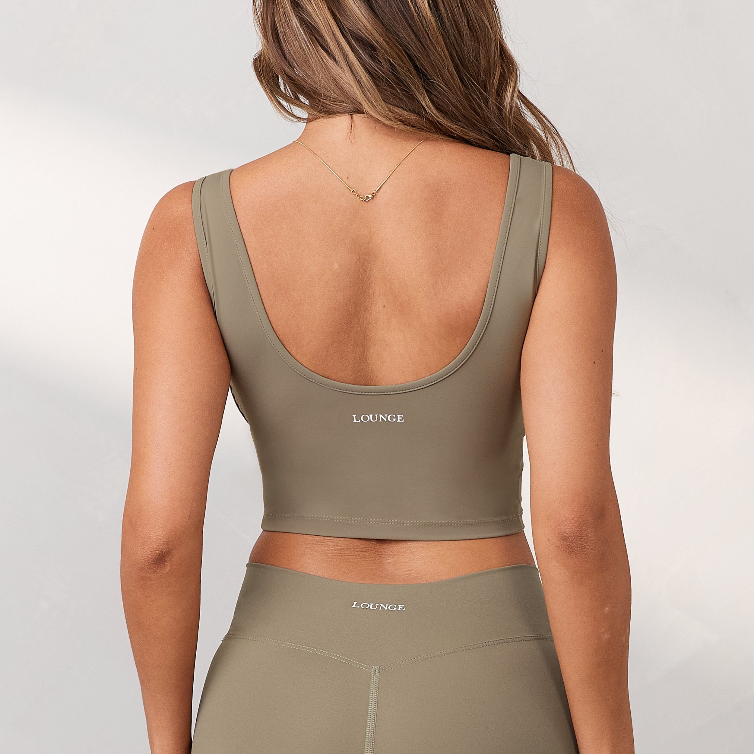 Silhouette Crop Top - Dune sold by Lounge Underwear product image thumbnail 4