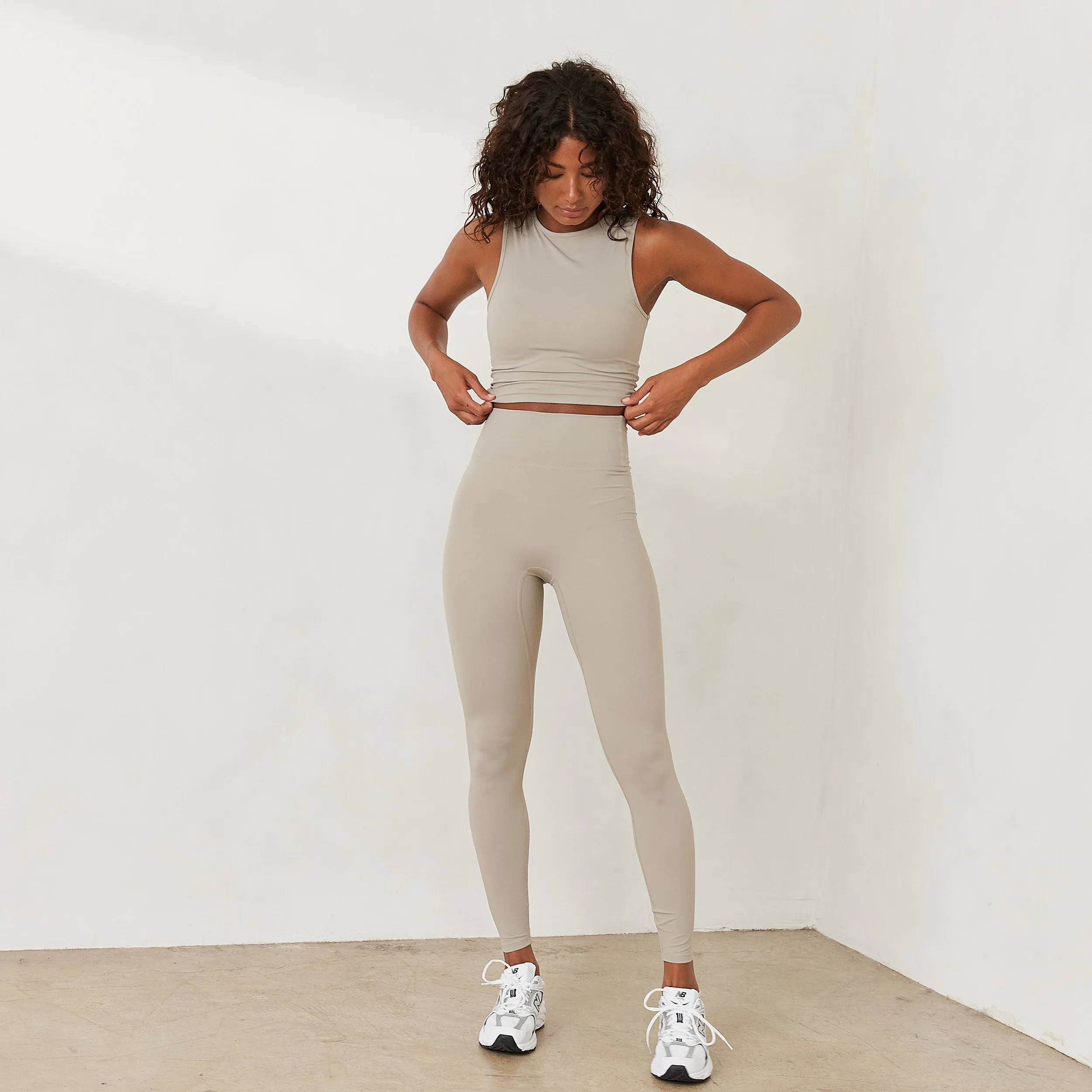 Essential Tank Top - Oat sold by Lounge Underwear product image thumbnail 5