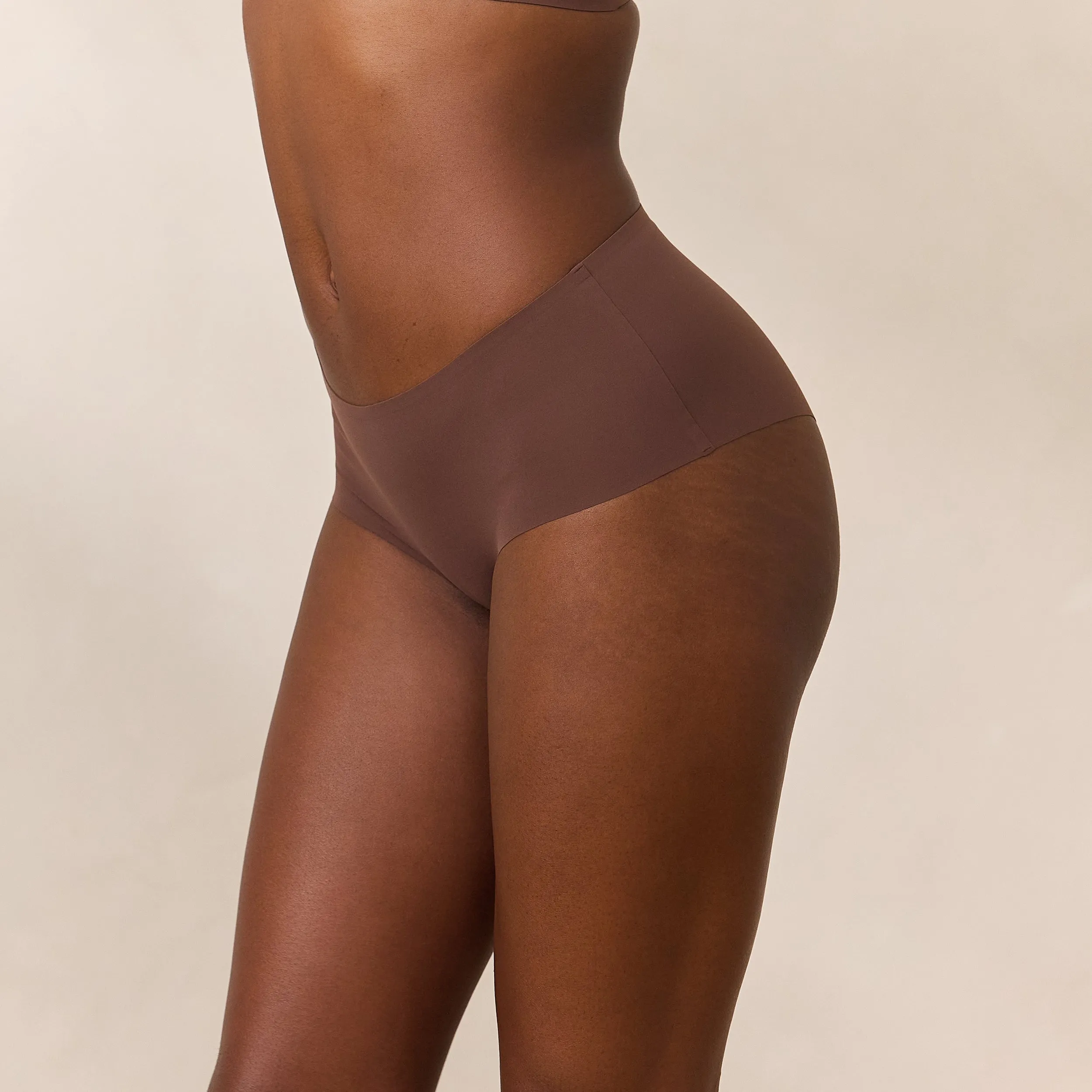 Everyday Flex Boyshort - Cocoa sold by Lounge Underwear product image thumbnail 2