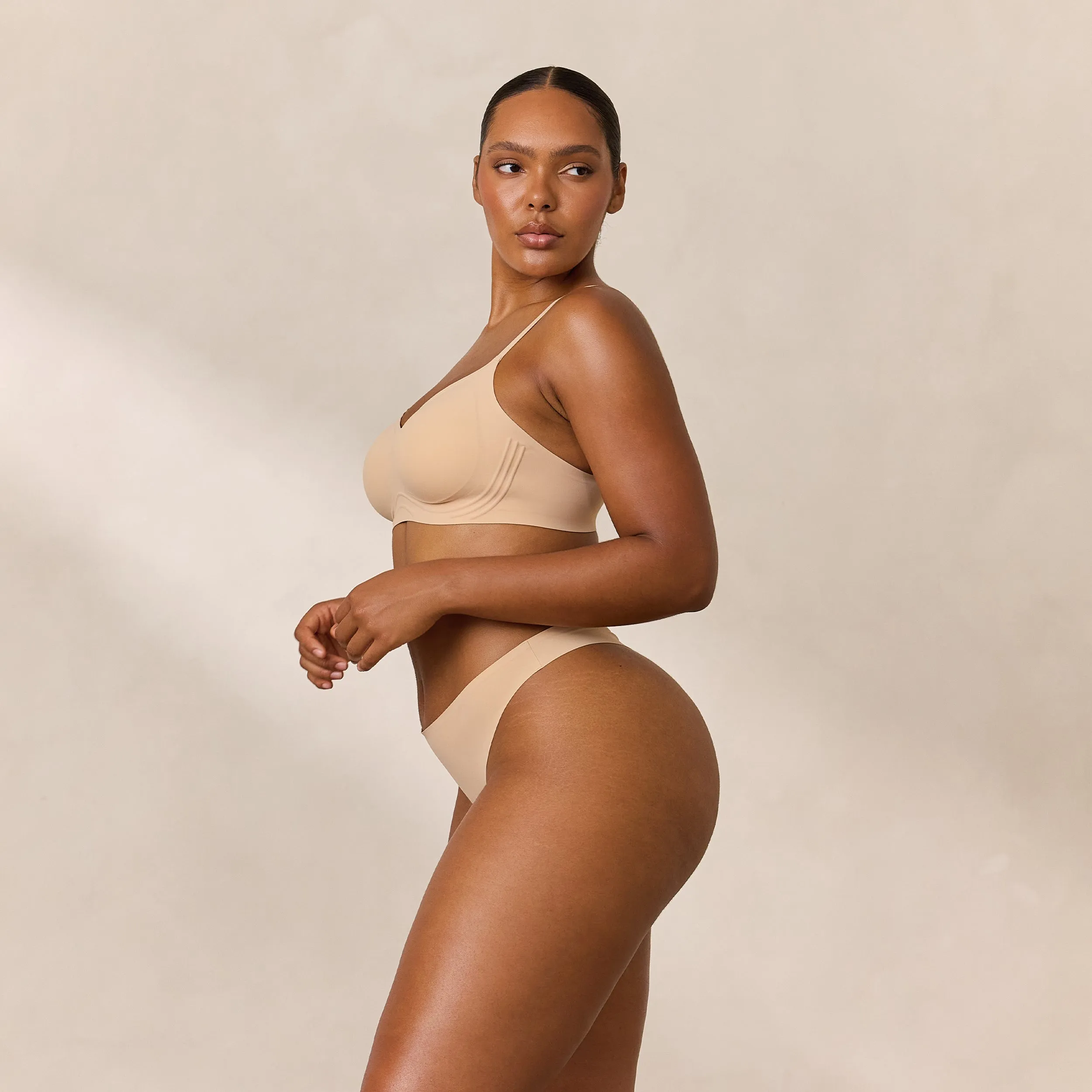 Everyday Flex Bralette - Sand sold by Lounge Underwear product image thumbnail 4