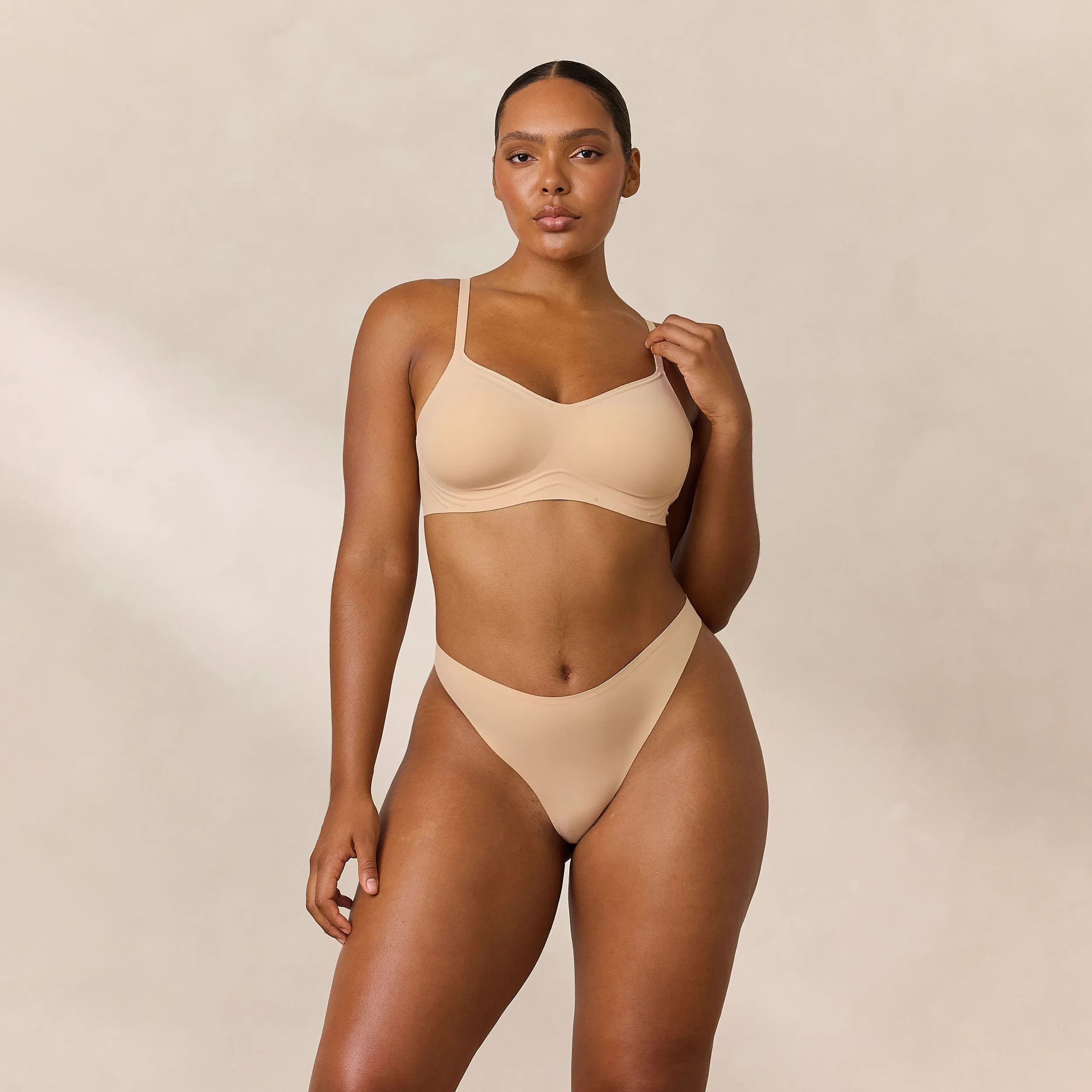 Everyday Flex Bralette - Sand sold by Lounge Underwear