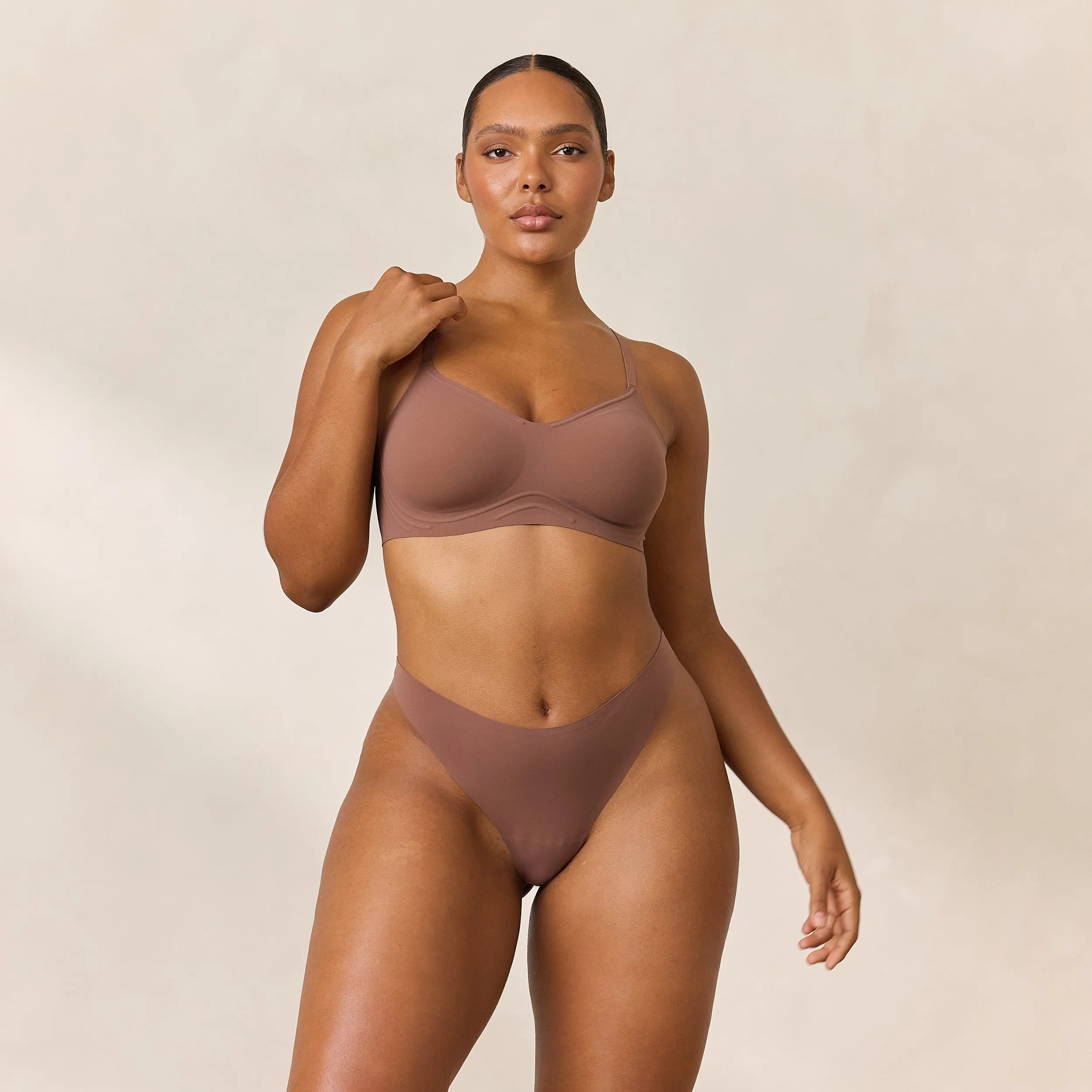 Everyday Flex Bralette - Nutmeg sold by Lounge Underwear product image thumbnail 3