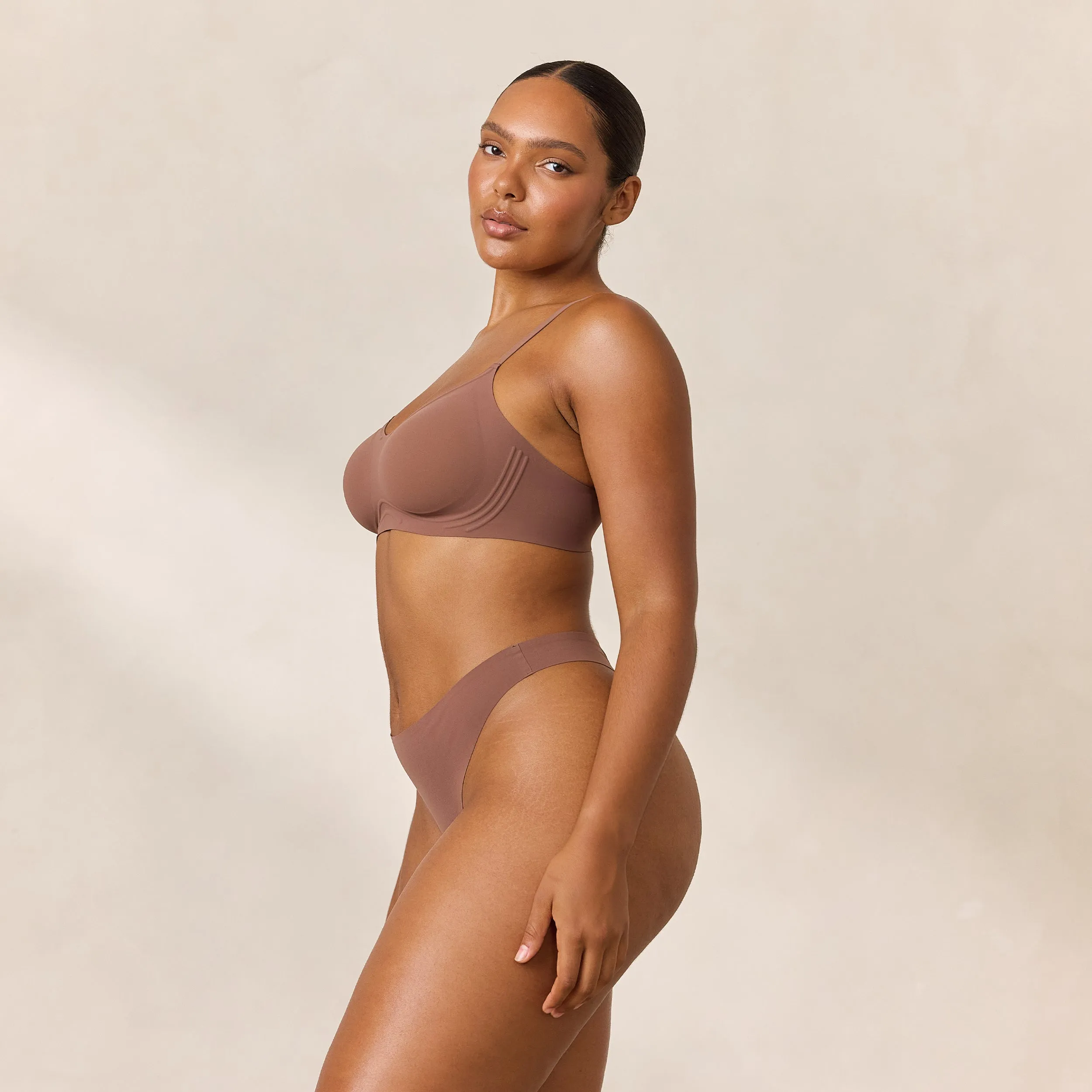 Everyday Flex Bralette - Nutmeg sold by Lounge Underwear product image thumbnail 5
