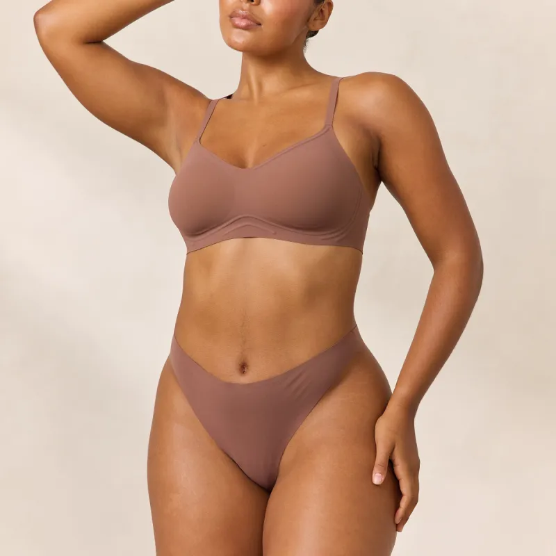 Everyday Flex Bralette - Nutmeg sold by Lounge Underwear
