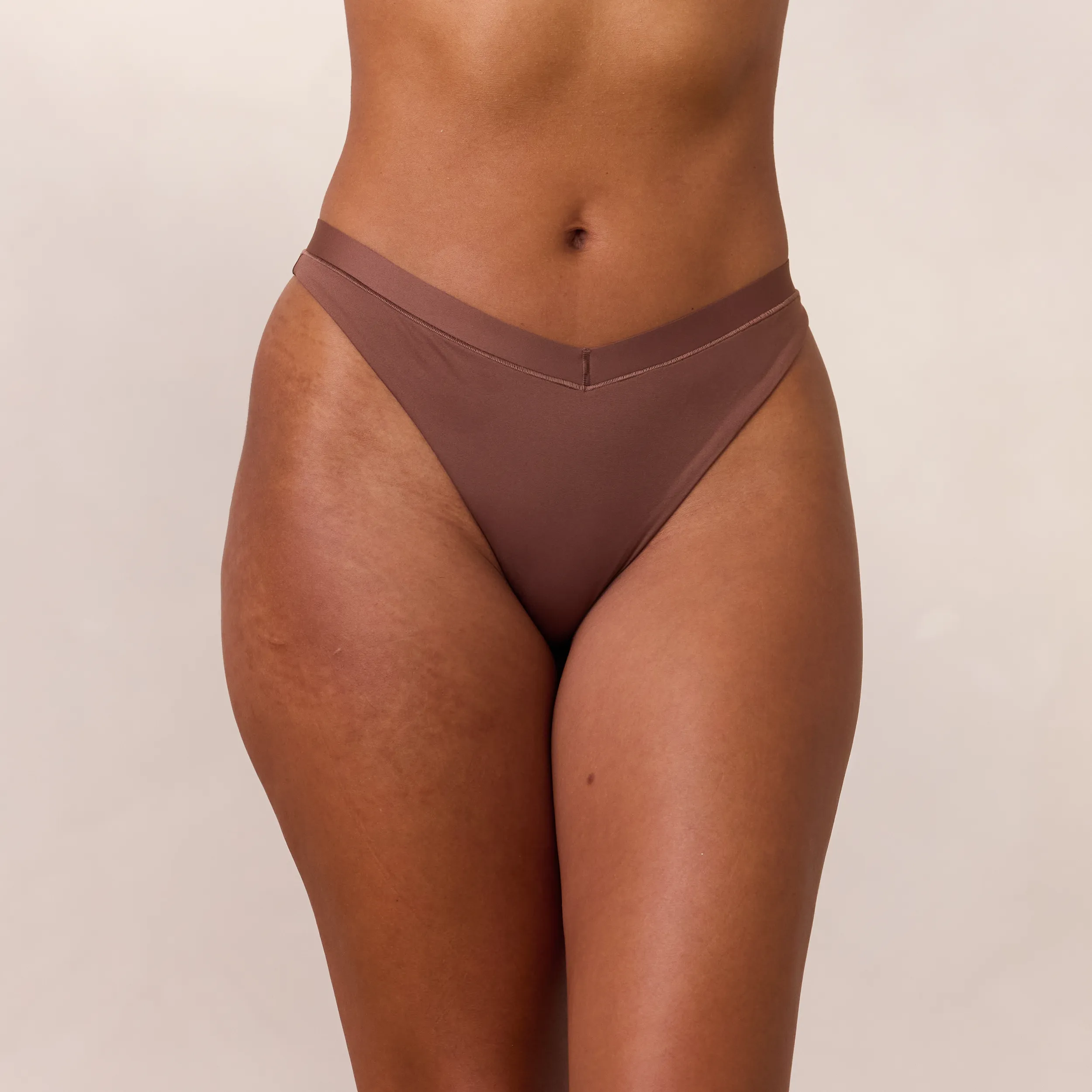 Everyday Comfort Thong - Nutmeg sold by Lounge Underwear