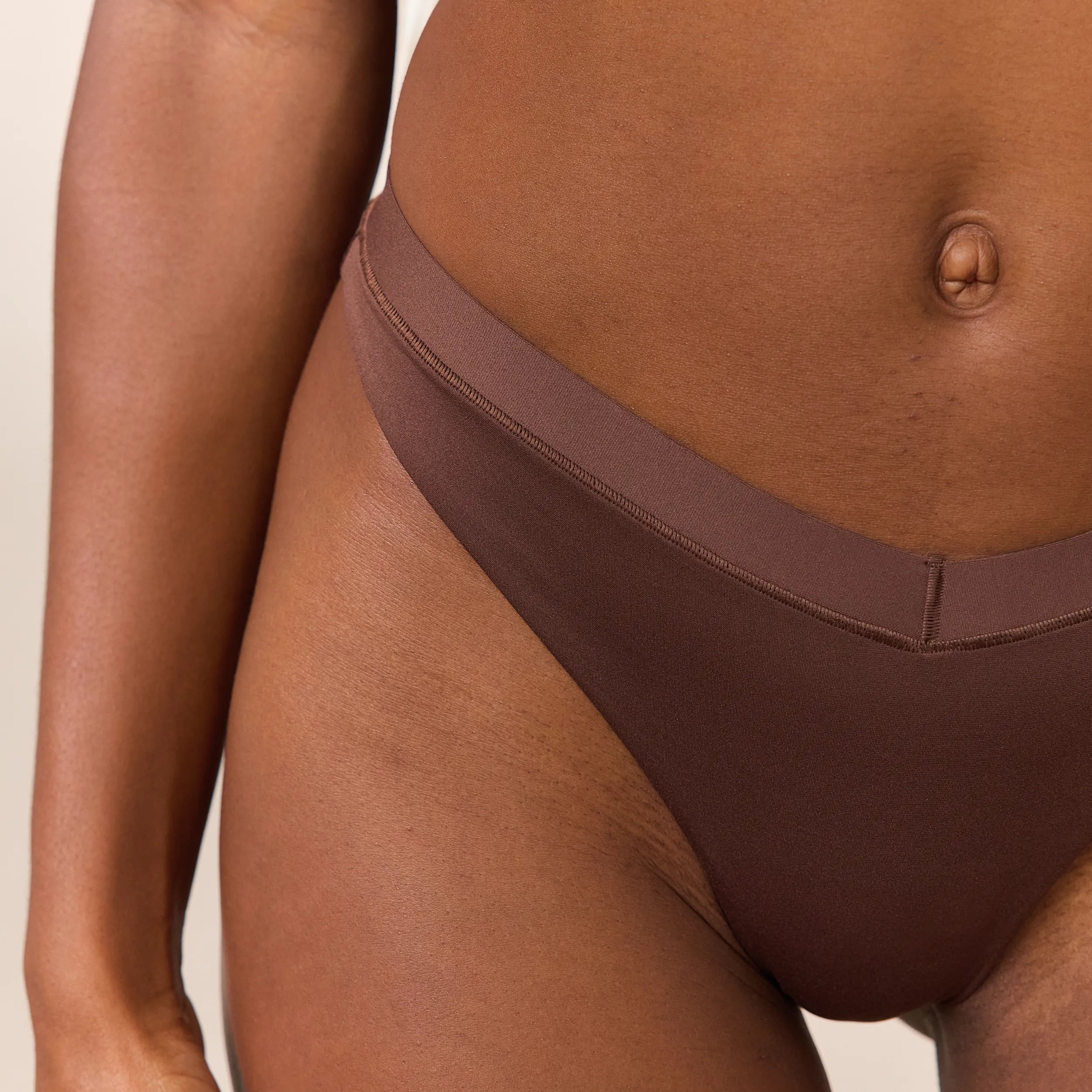 Everyday Comfort Thong - Cocoa sold by Lounge Underwear product image thumbnail 4