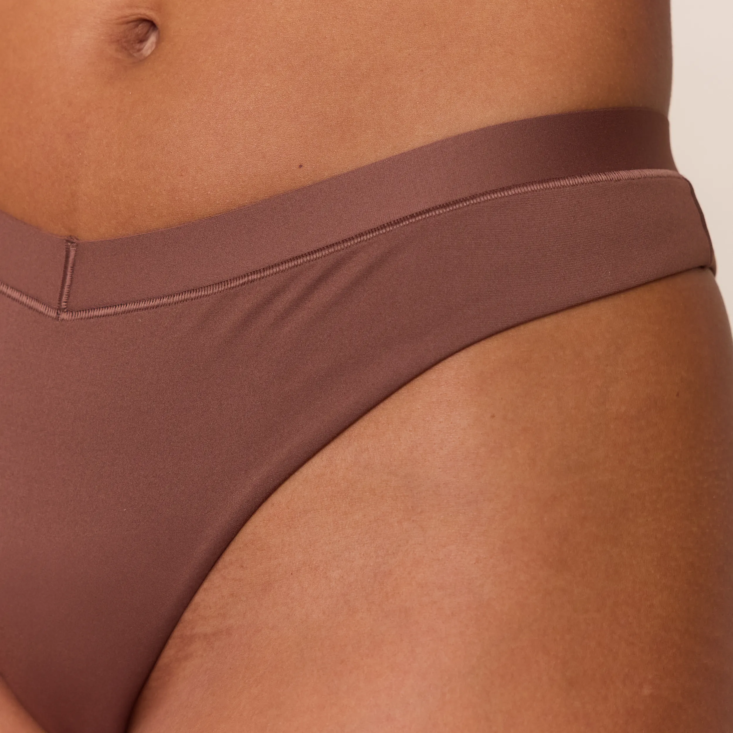 Everyday Comfort Brazilian Briefs - Nutmeg sold by Lounge Underwear product image thumbnail 4