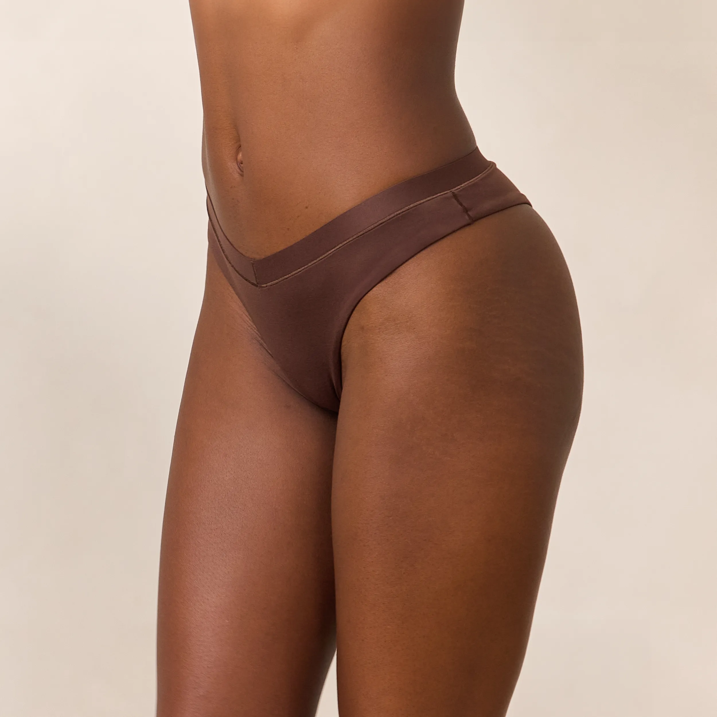 Everyday Comfort Brazilian Briefs - Cocoa sold by Lounge Underwear product image thumbnail 2