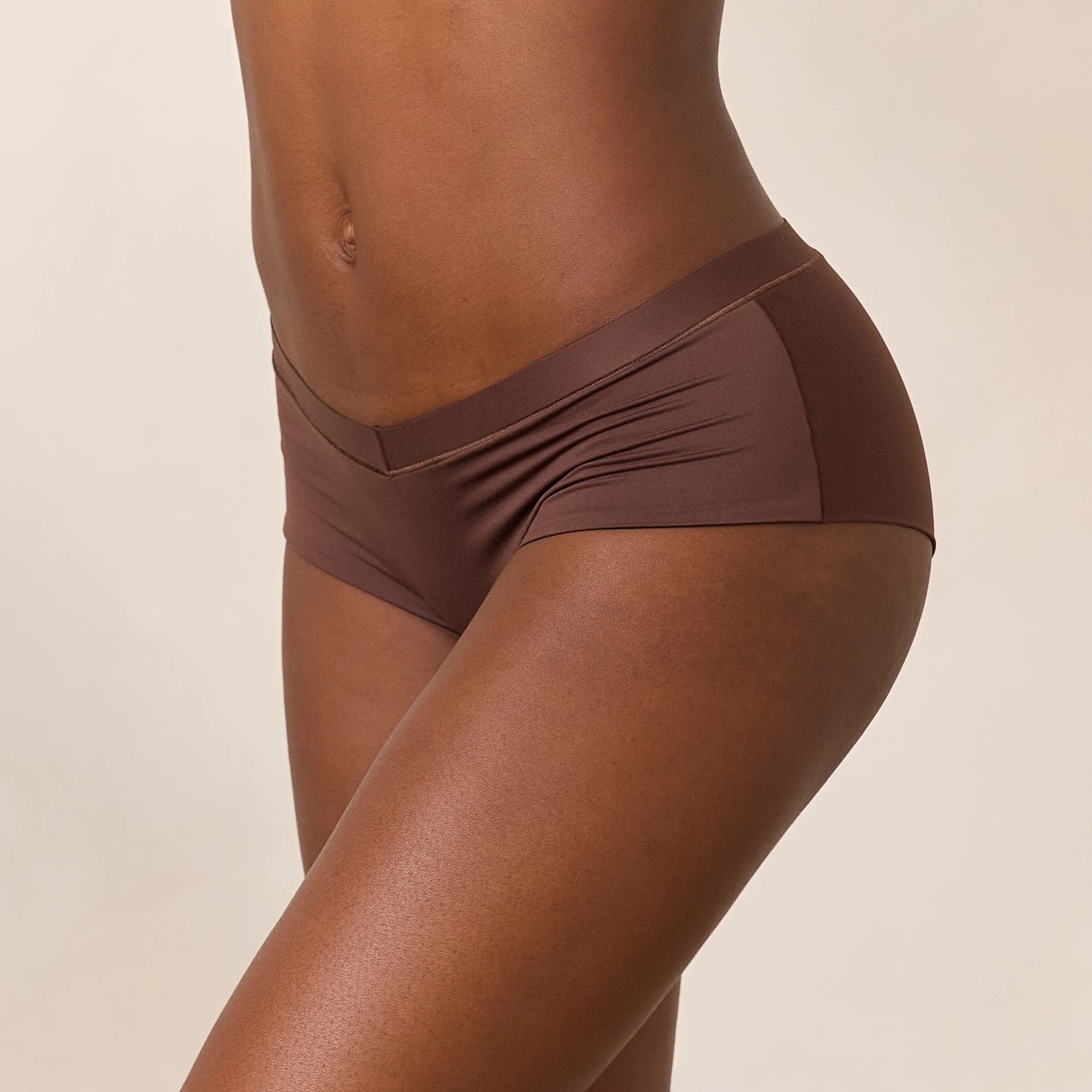 Everyday Comfort Boyshort - Cocoa sold by Lounge Underwear product image thumbnail 2