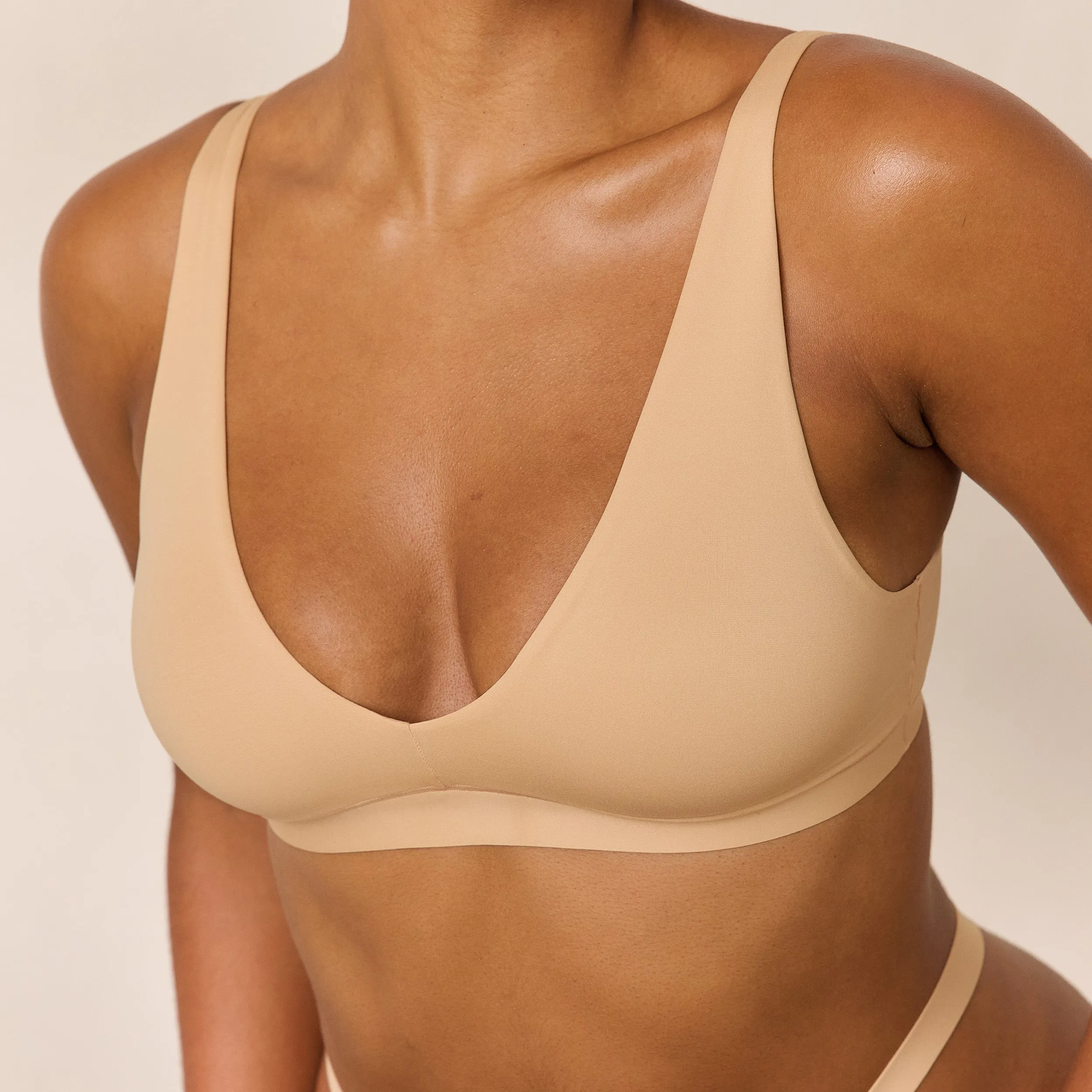 Everyday Comfort Triangle Bra - Sand sold by Lounge Underwear product image thumbnail 3
