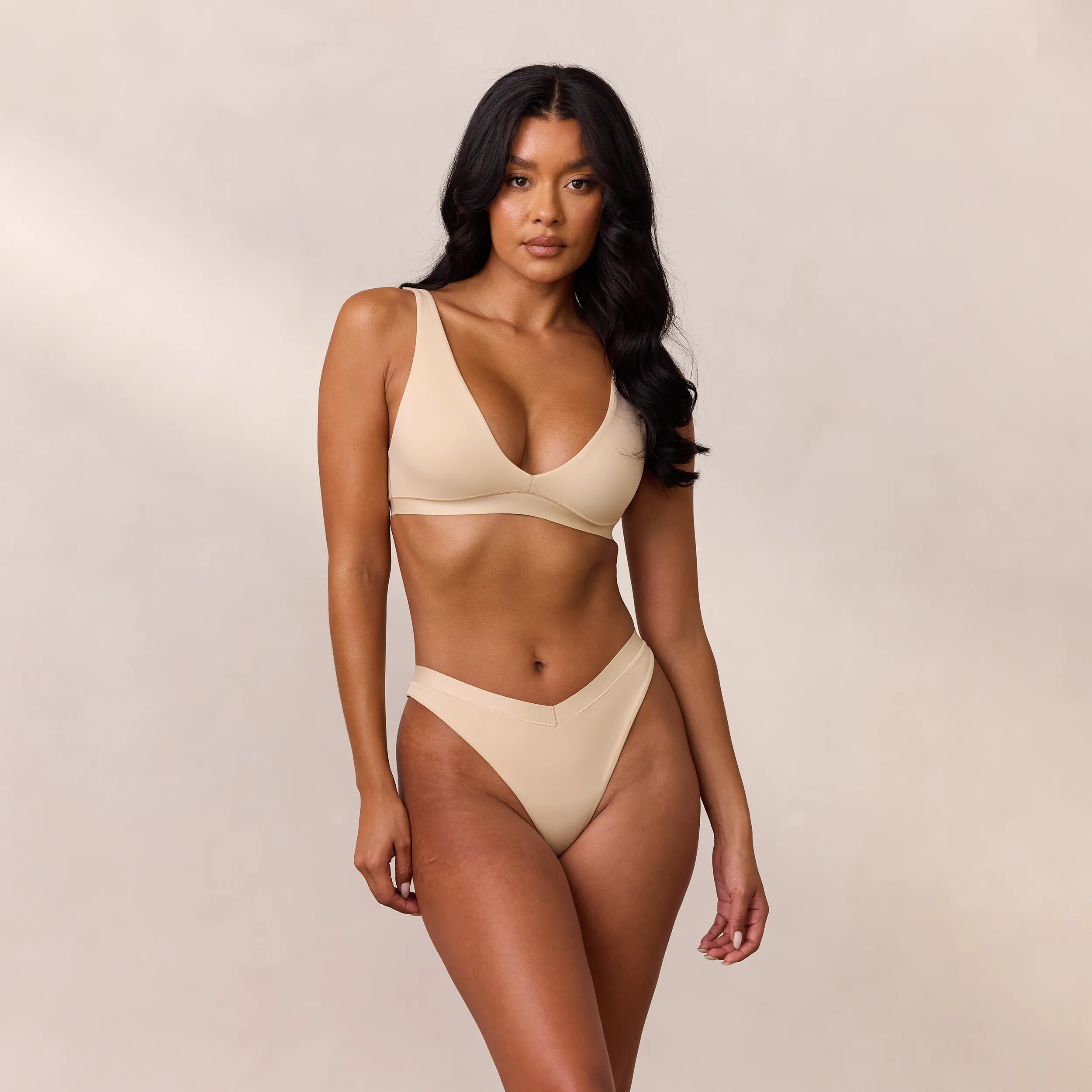 Everyday Comfort Triangle Bra - Vanilla sold by Lounge Underwear