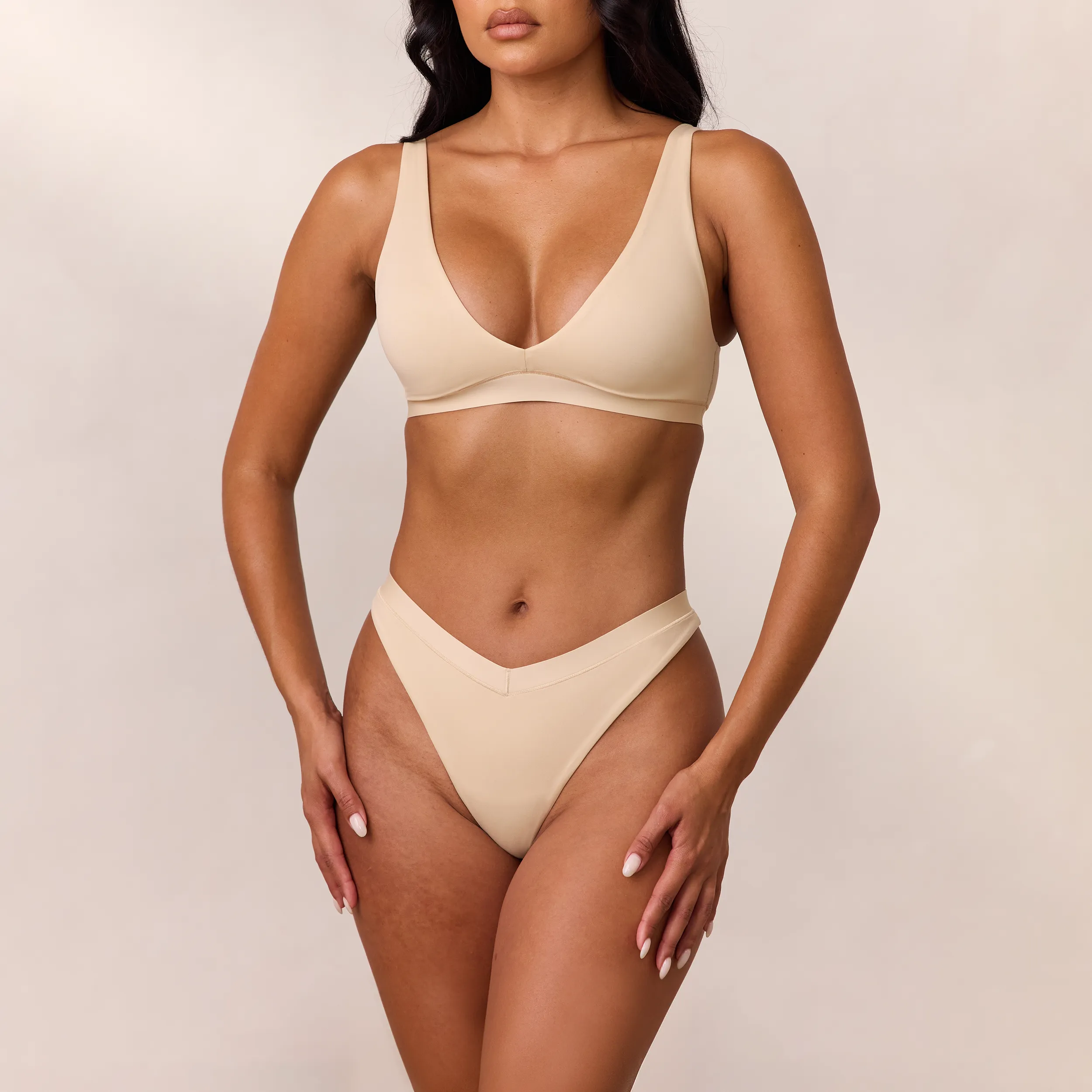 Everyday Comfort Triangle Bra - Vanilla sold by Lounge Underwear product image thumbnail 2