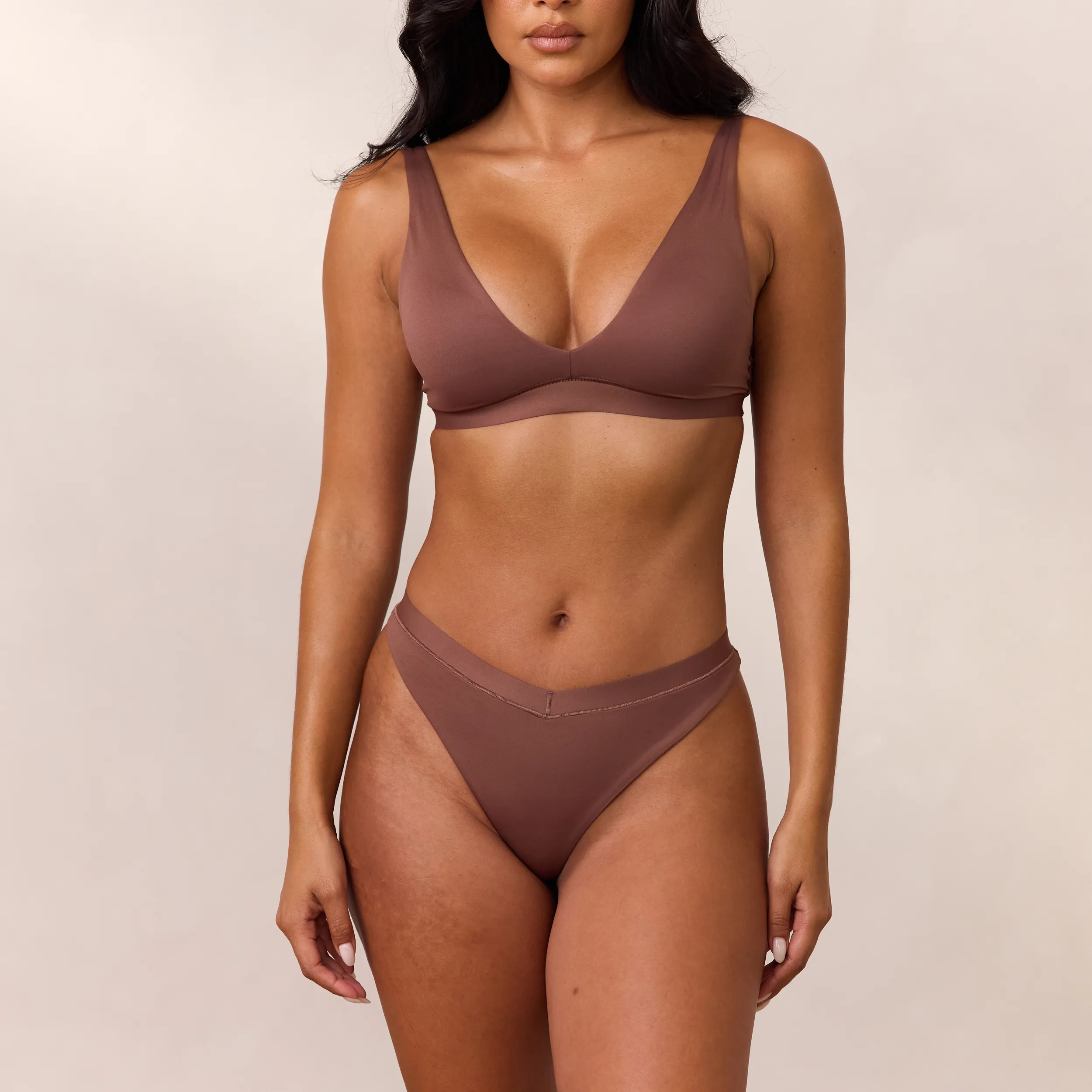 Everyday Comfort Triangle Bra - Nutmeg sold by Lounge Underwear product image thumbnail 2