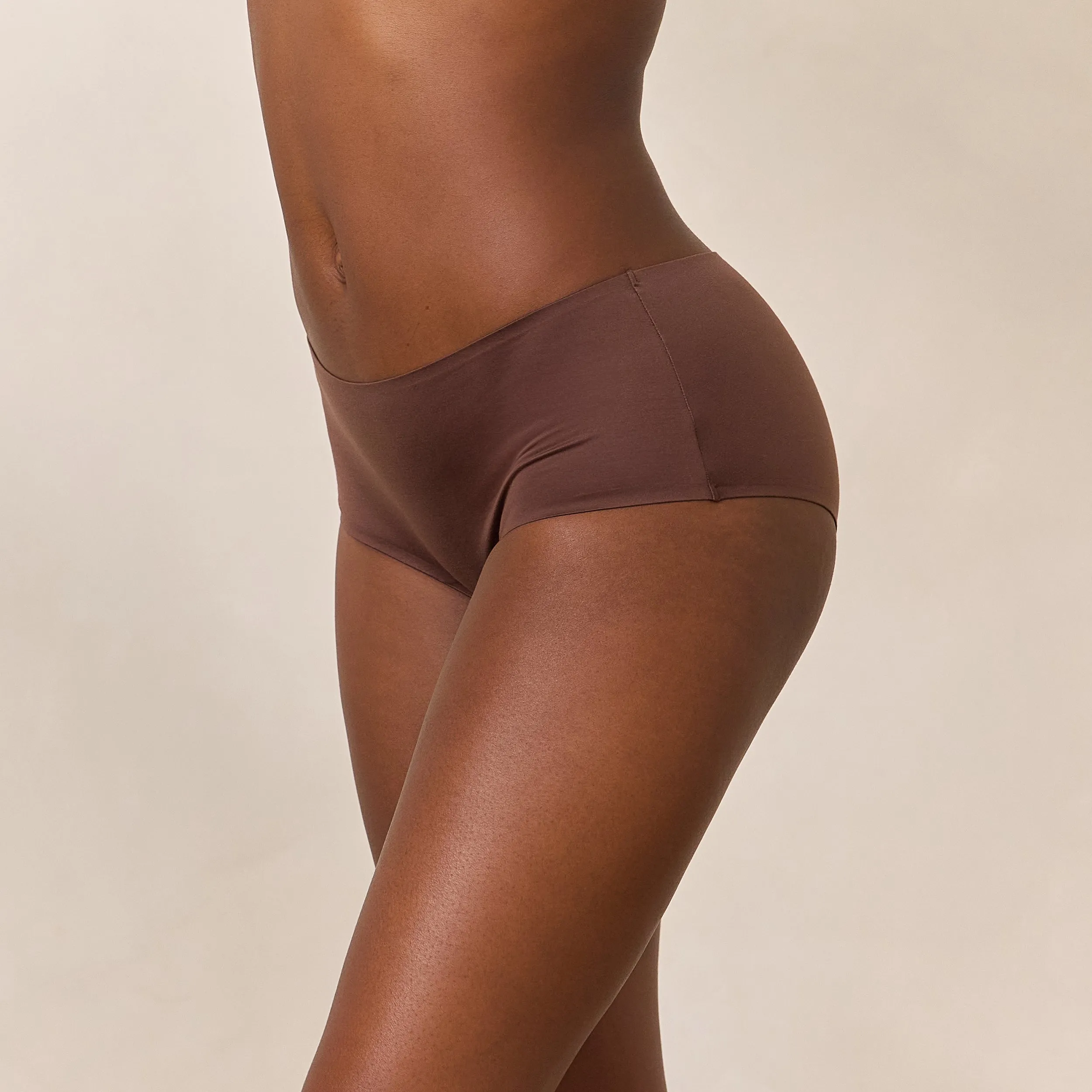 Everyday Ultimate Boyshort - Cocoa sold by Lounge Underwear product image thumbnail 2