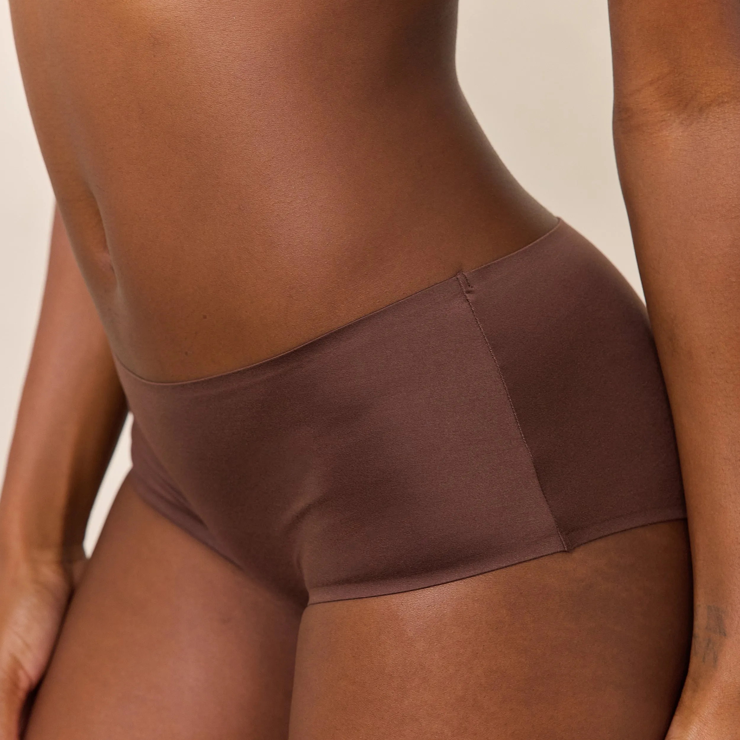 Everyday Ultimate Boyshort - Cocoa sold by Lounge Underwear product image thumbnail 4