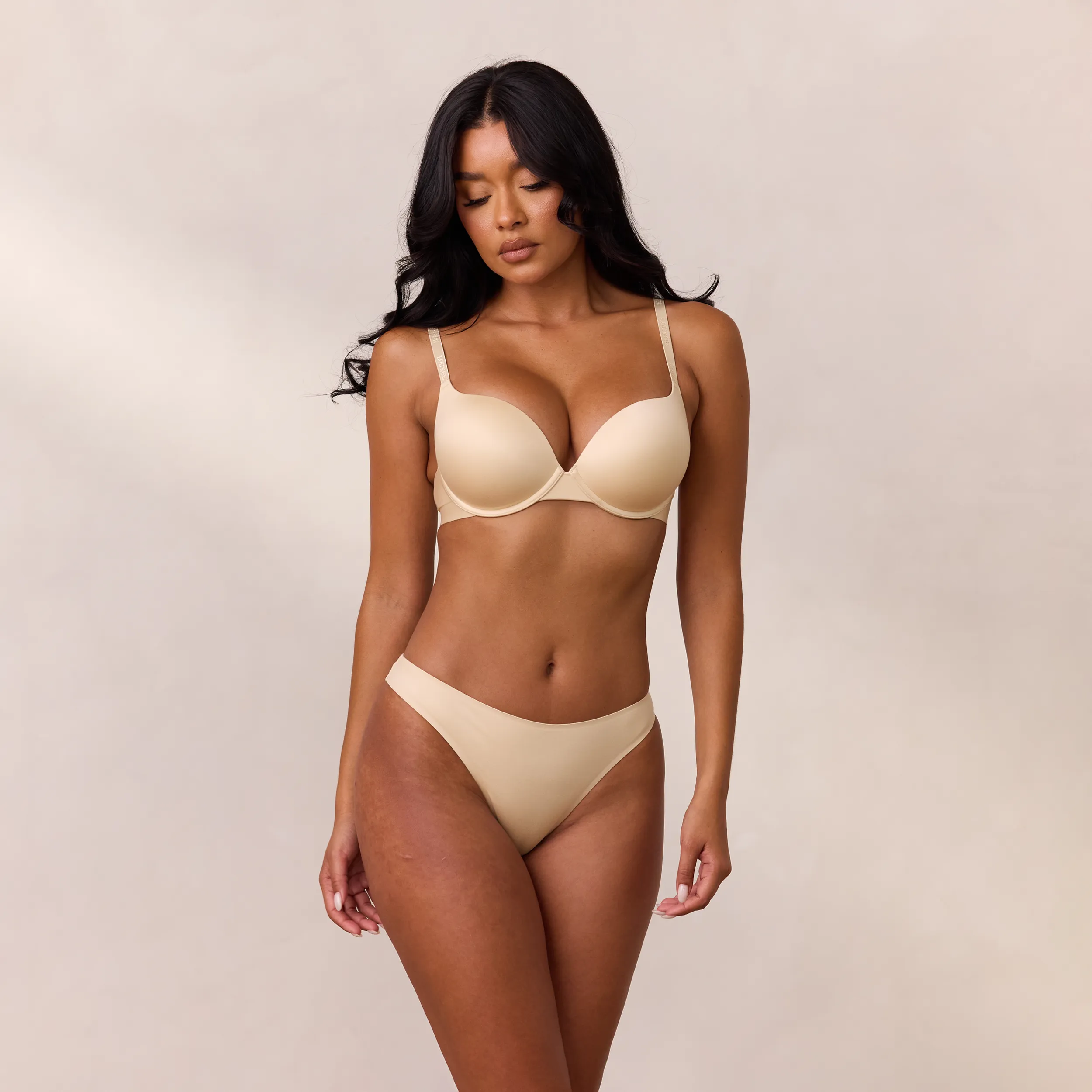 Everyday High Push-Up Bra - Vanilla sold by Lounge Underwear product image thumbnail 3