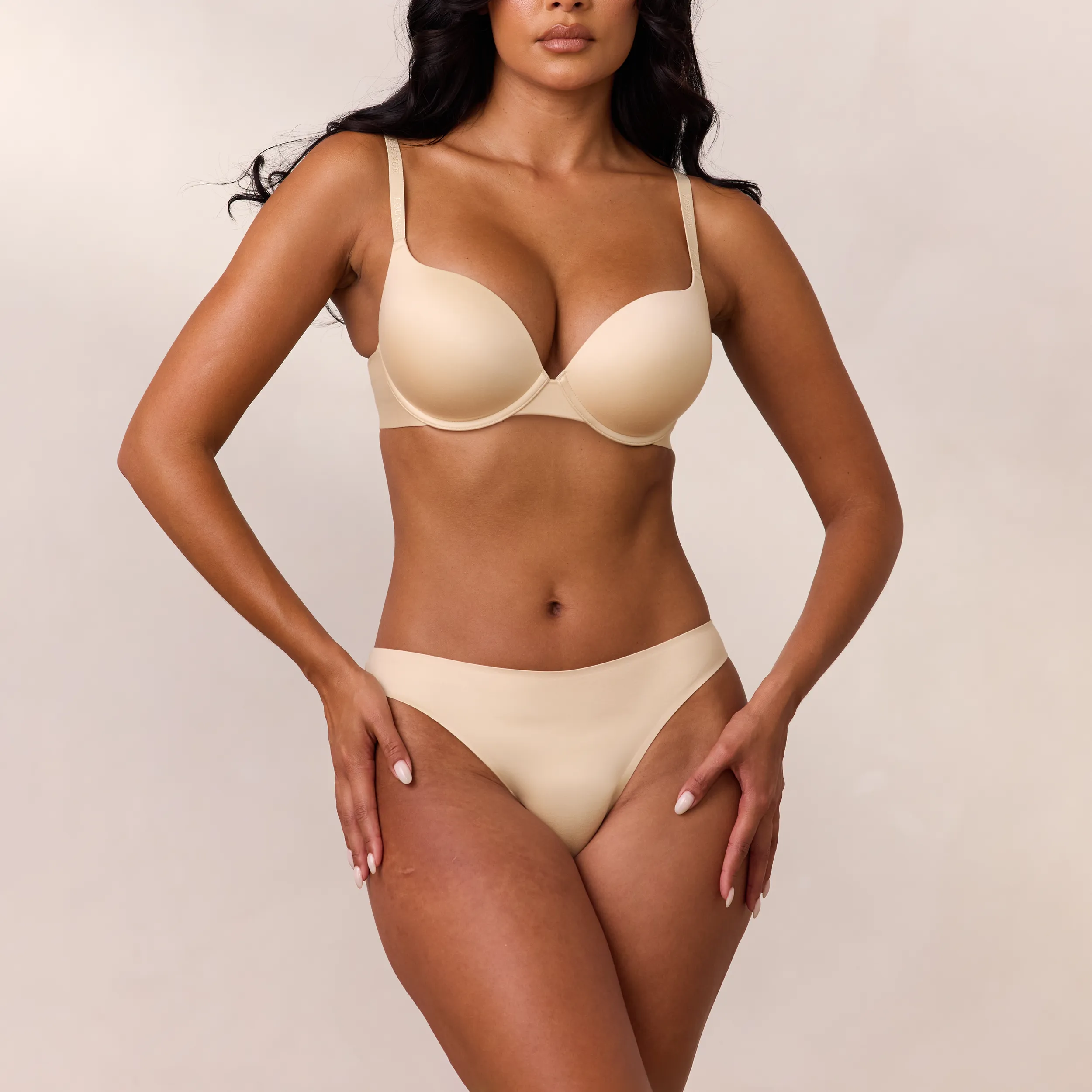 Everyday High Push-Up Bra - Vanilla sold by Lounge Underwear