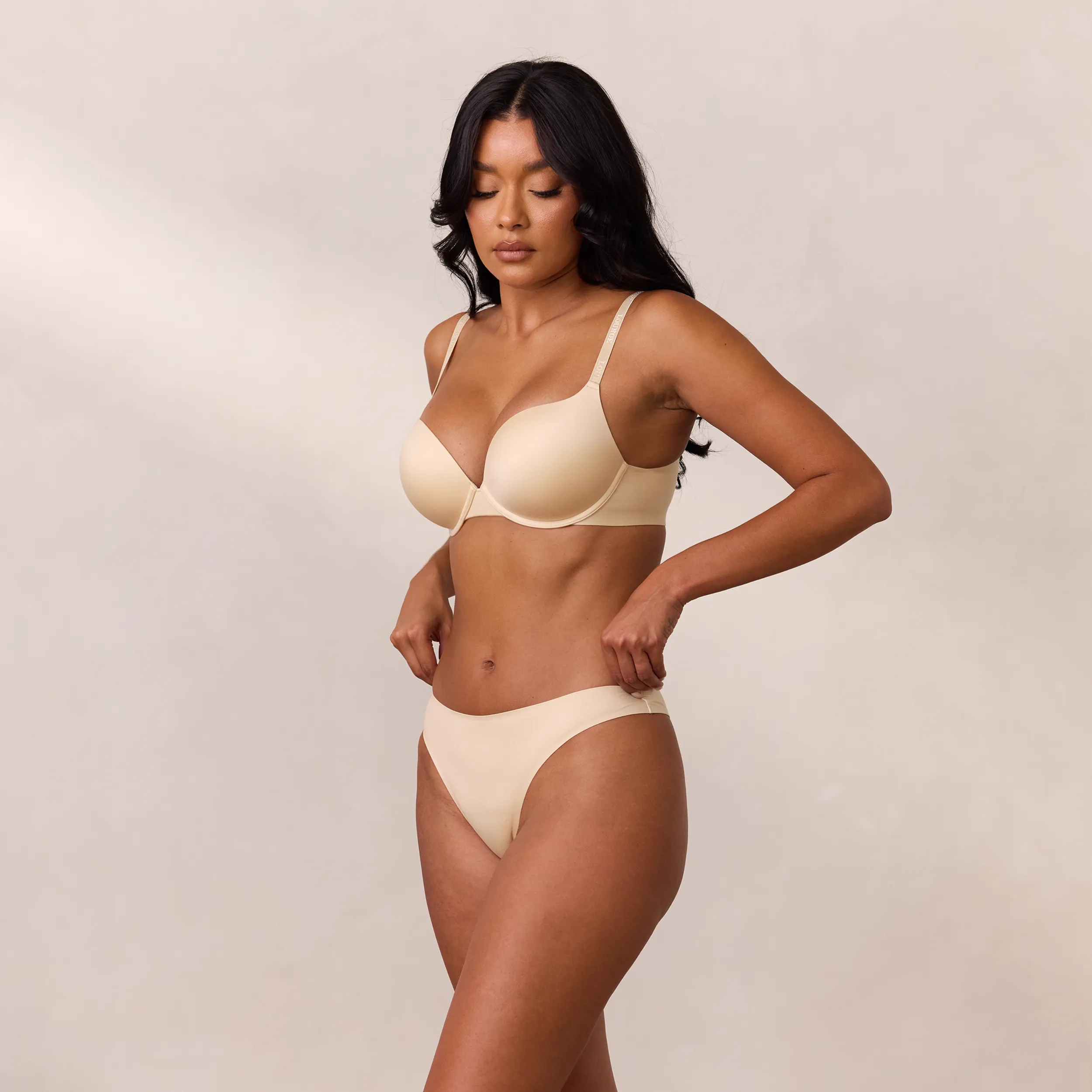 Everyday High Push-Up Bra - Vanilla sold by Lounge Underwear product image thumbnail 5