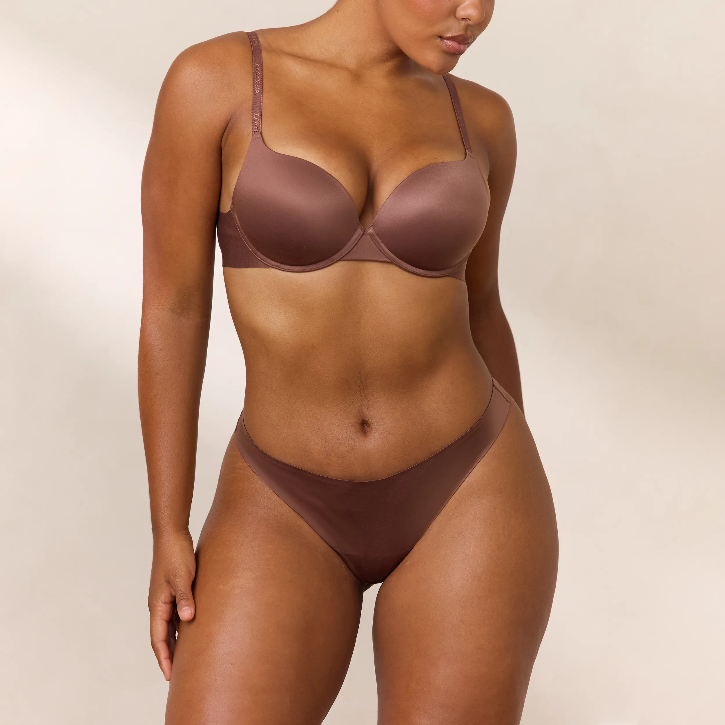 Everyday High Push-Up Bra - Nutmeg sold by Lounge Underwear product image thumbnail 3