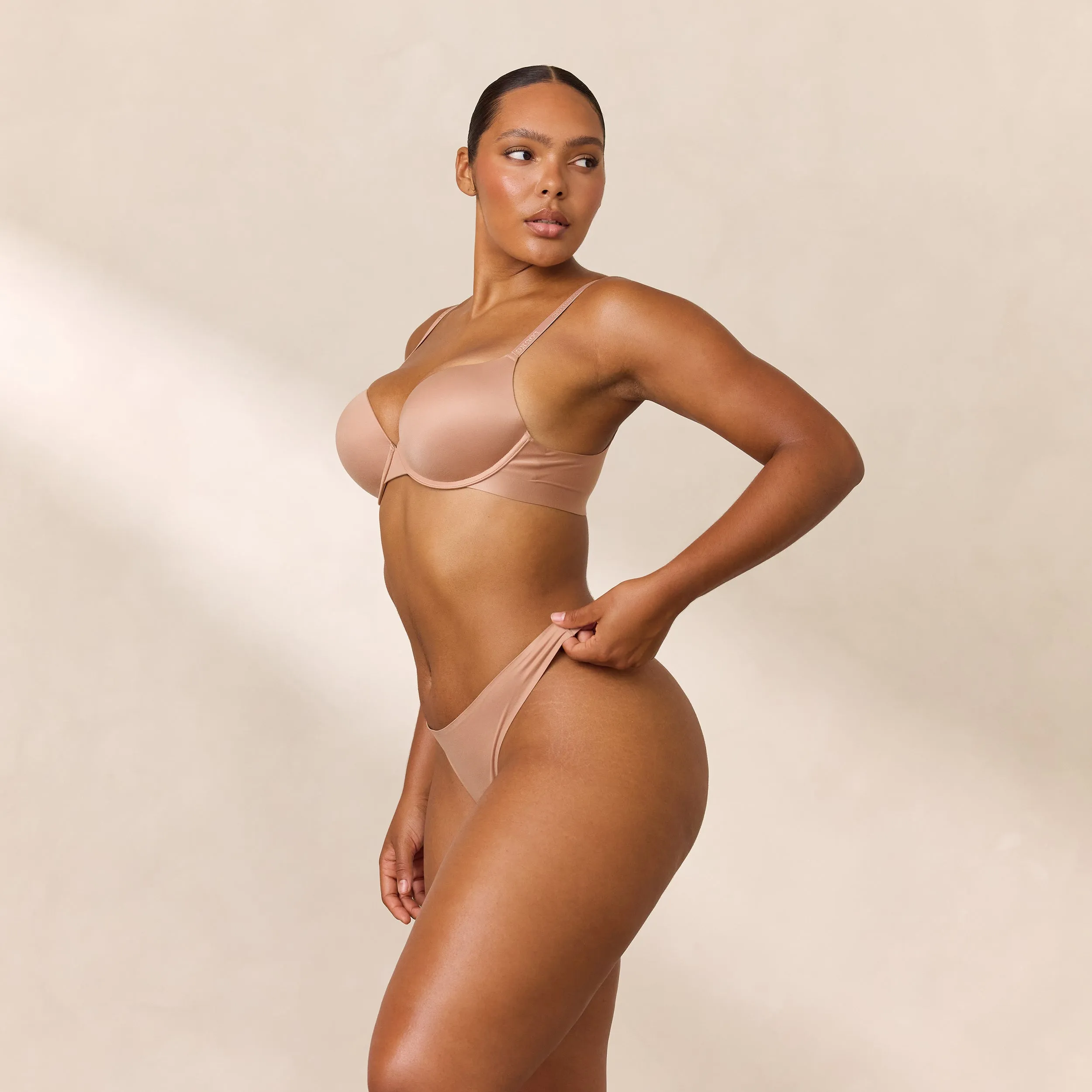 Everyday High Push-Up Bra - Honey sold by Lounge Underwear product image thumbnail 4