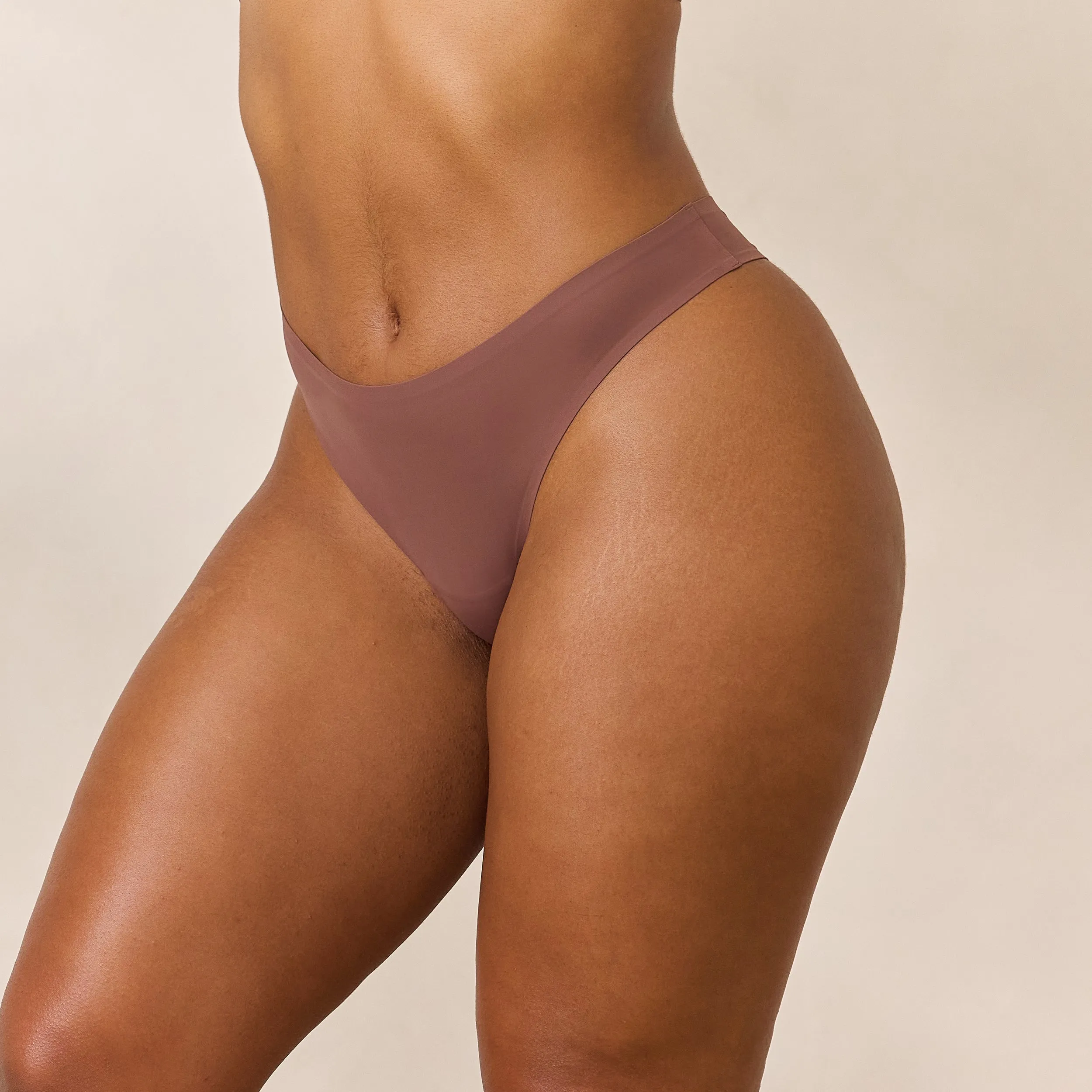 Everyday Form Brazilian Briefs - Nutmeg sold by Lounge Underwear product image thumbnail 4