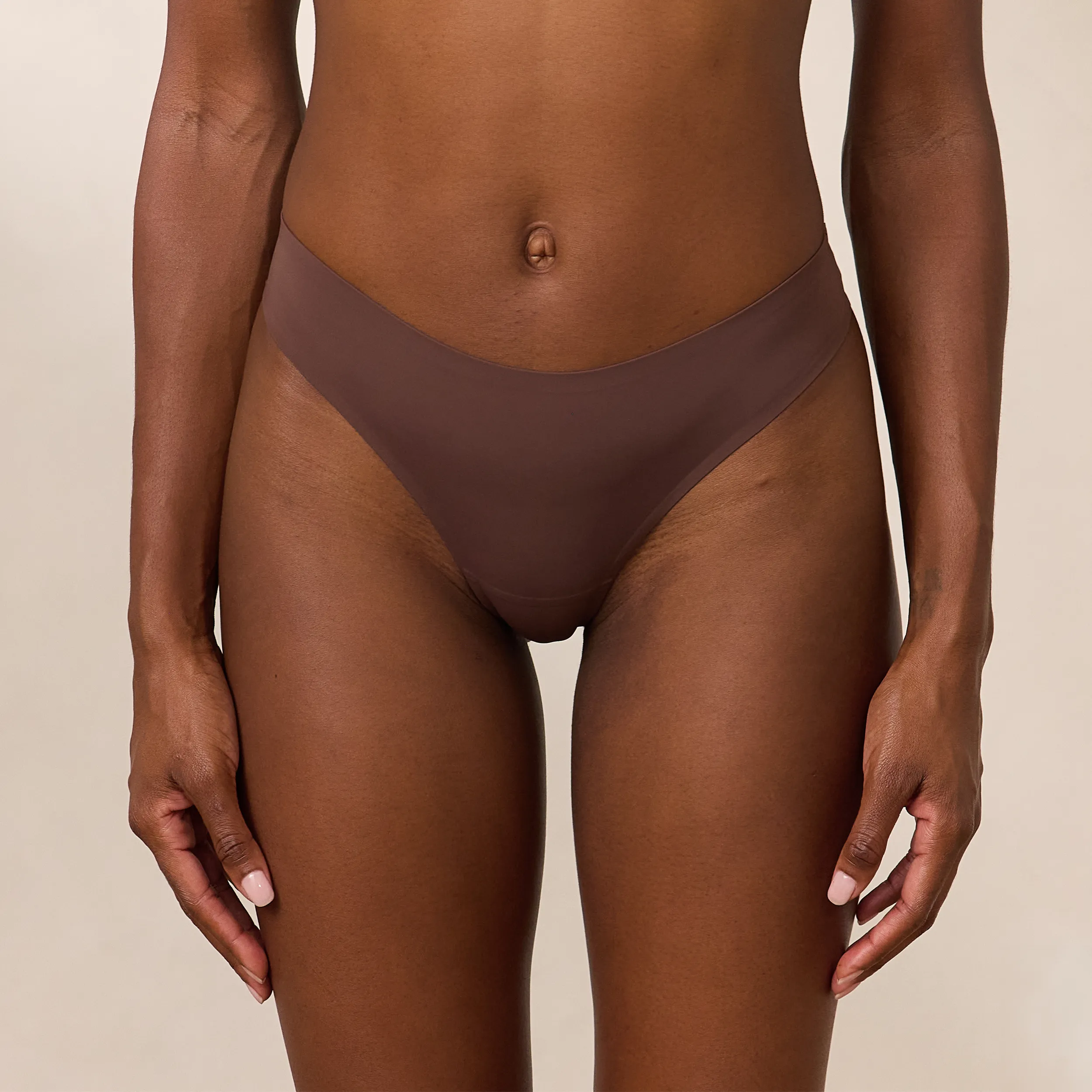 Everyday Form Brazilian Briefs - Cocoa sold by Lounge Underwear